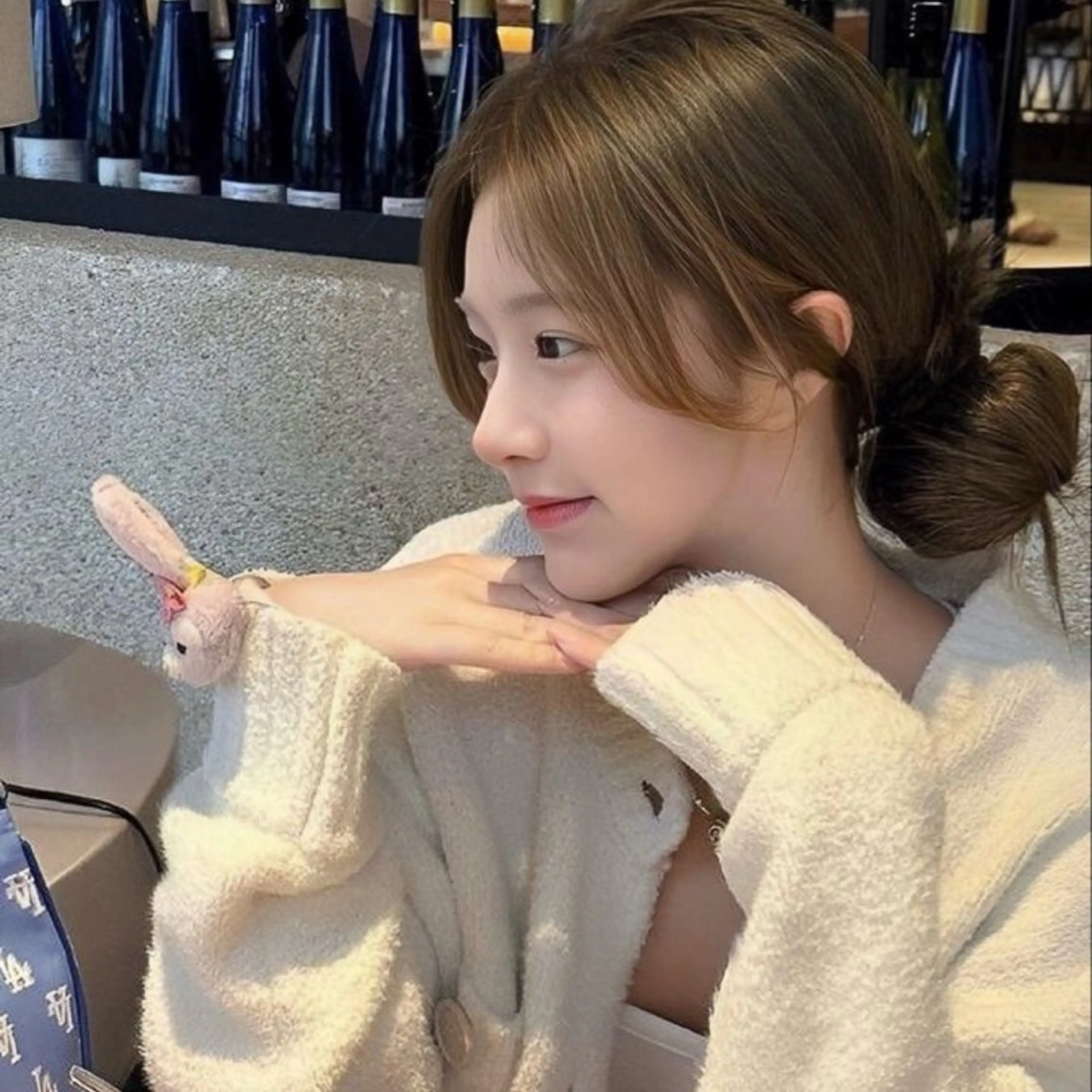 カラー ヘアカラー トリートメント ヘアセット 🤍ベージュ/透明感 韓国ヘア/まりん🤍のヘアスタイル