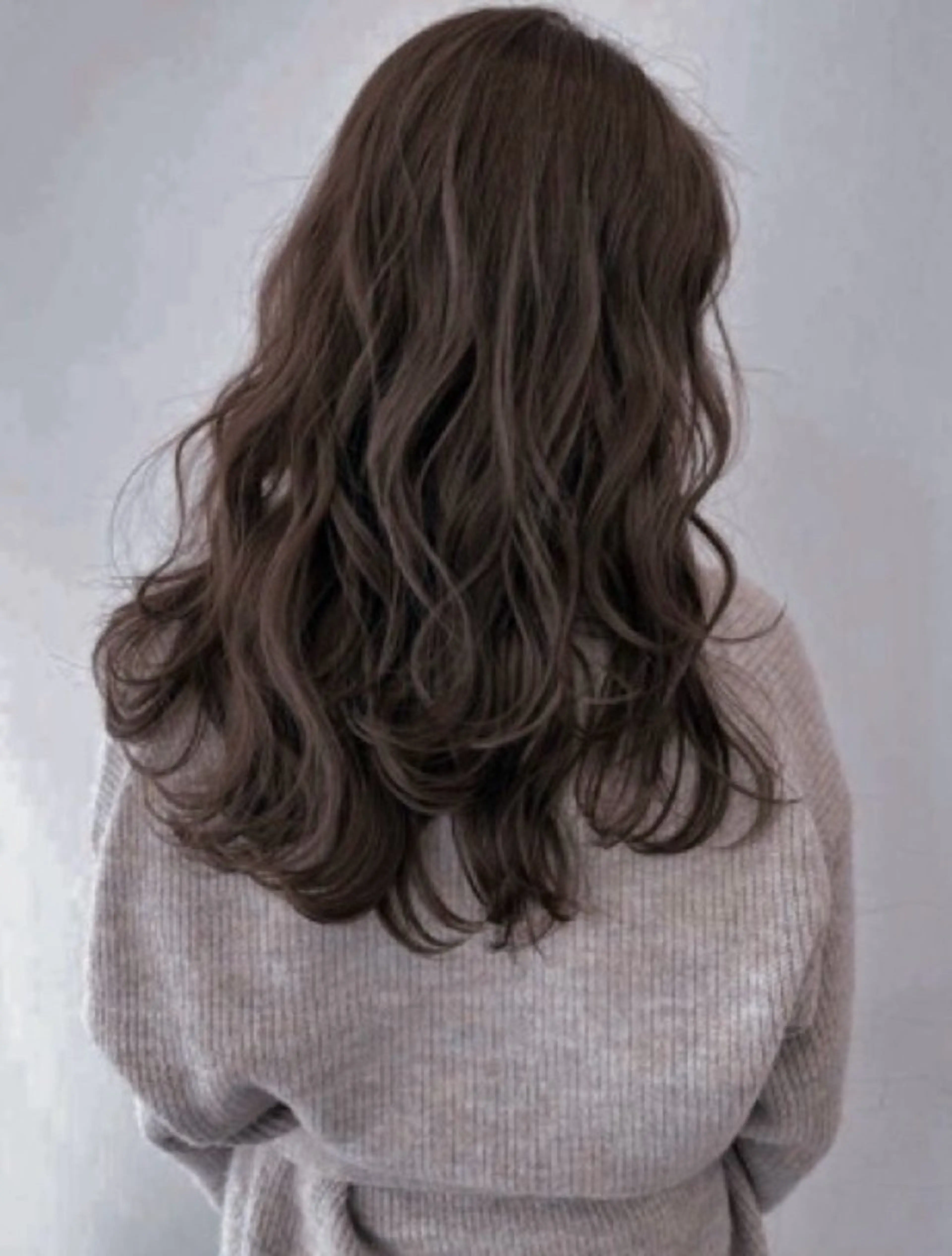 セミロング パーマ 飯ヶ谷 成海のヘアスタイル