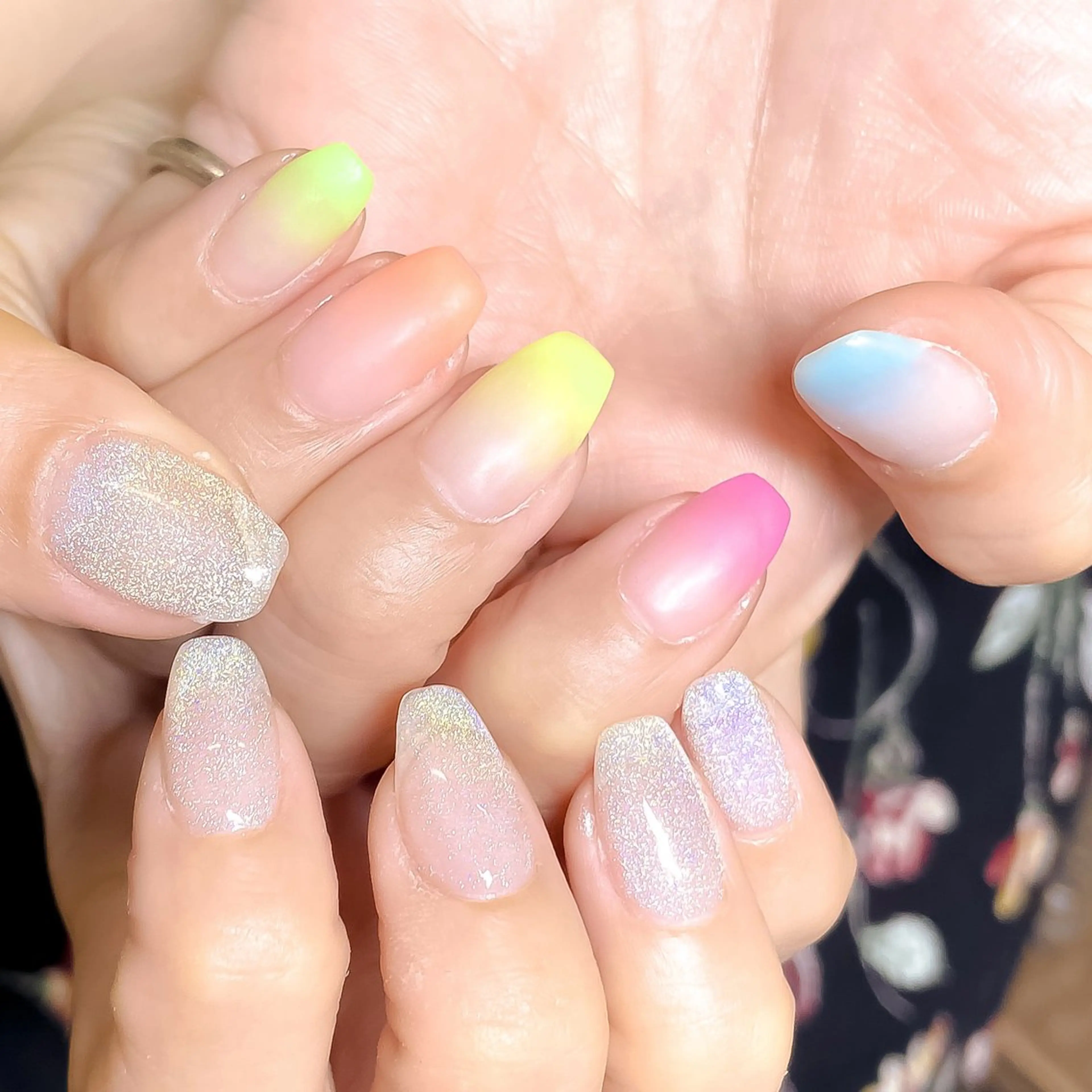 ネイル ハンドネイル I_p4ce所属・I_p4ce 🍊あい🍊のネイルデザイン