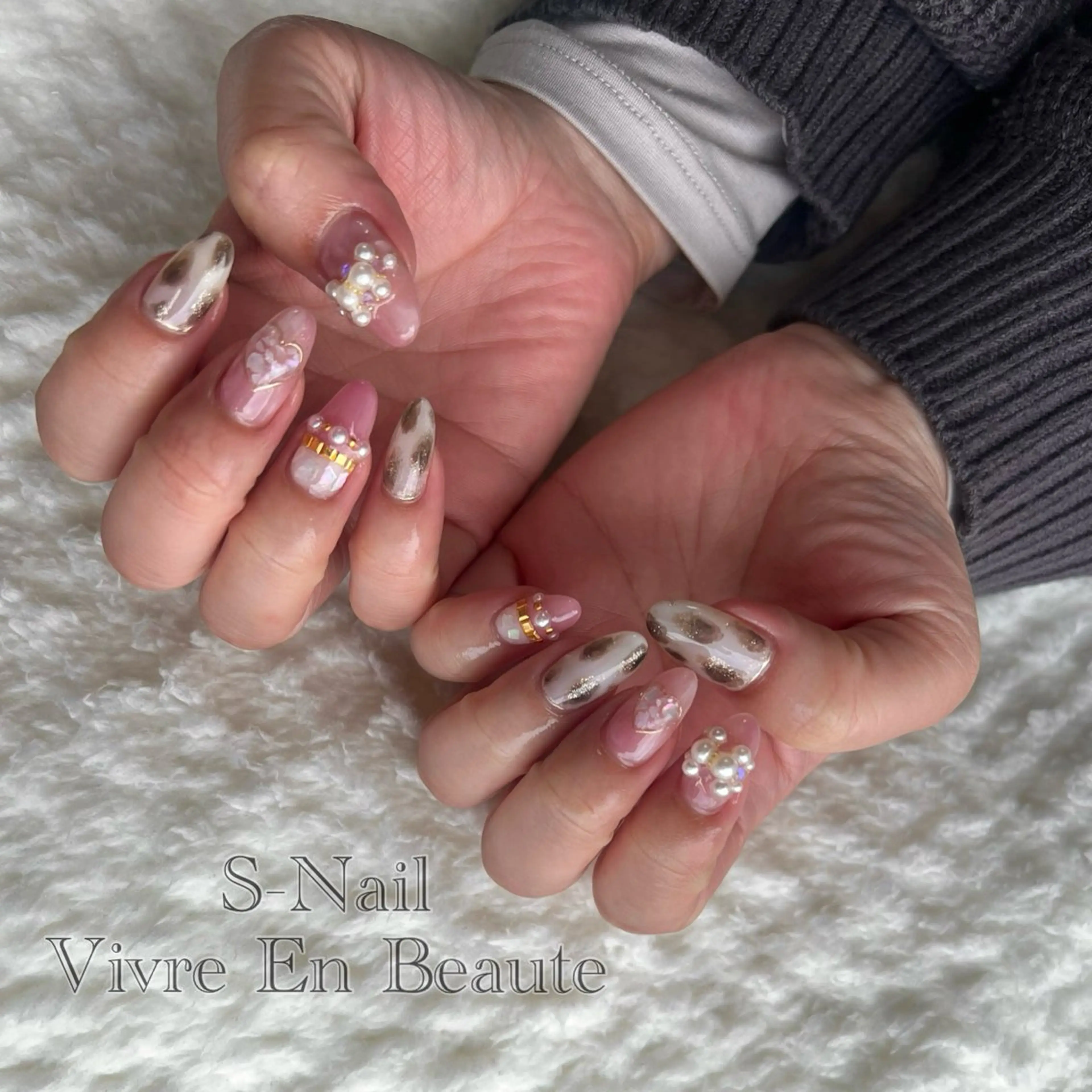 ネイル 持ち込み ハンドネイル S Nailのネイルデザイン