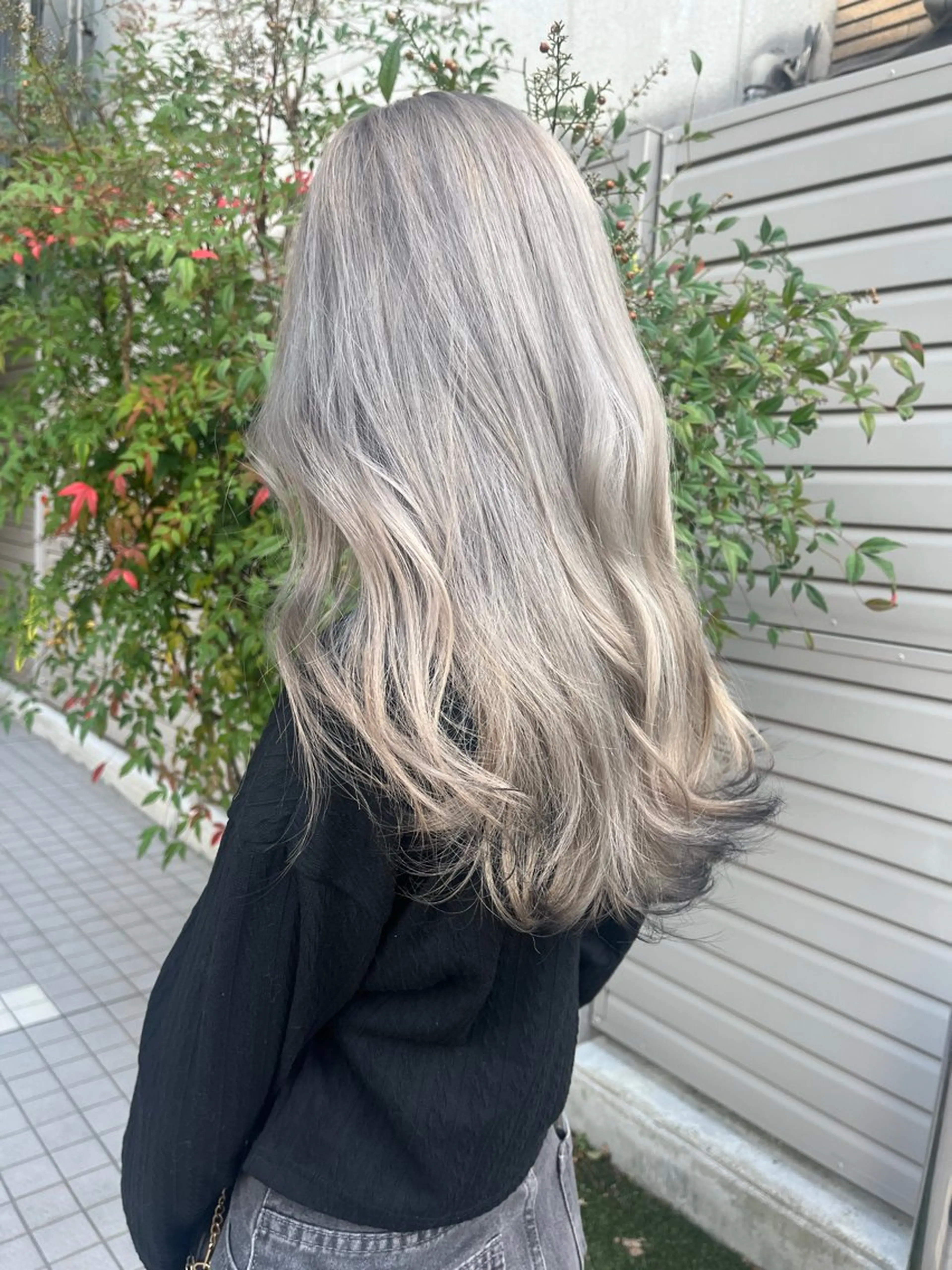 ロング カット ヘアカラー トリートメント sail所属・sail ミウのヘアスタイル