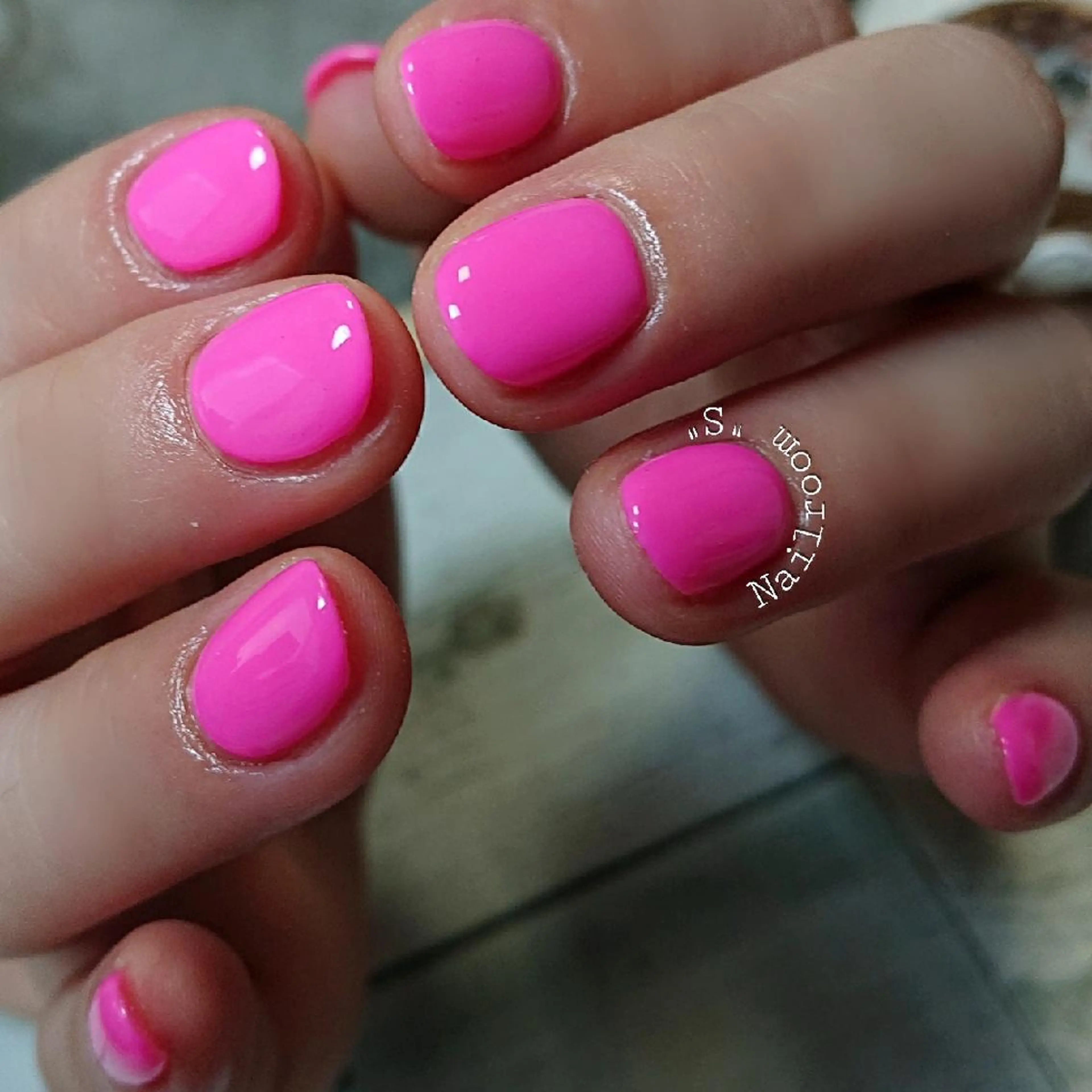 ネイル ピンク ハンドネイル ハンドケア Nail room  "S"  SAKAIのネイルデザイン