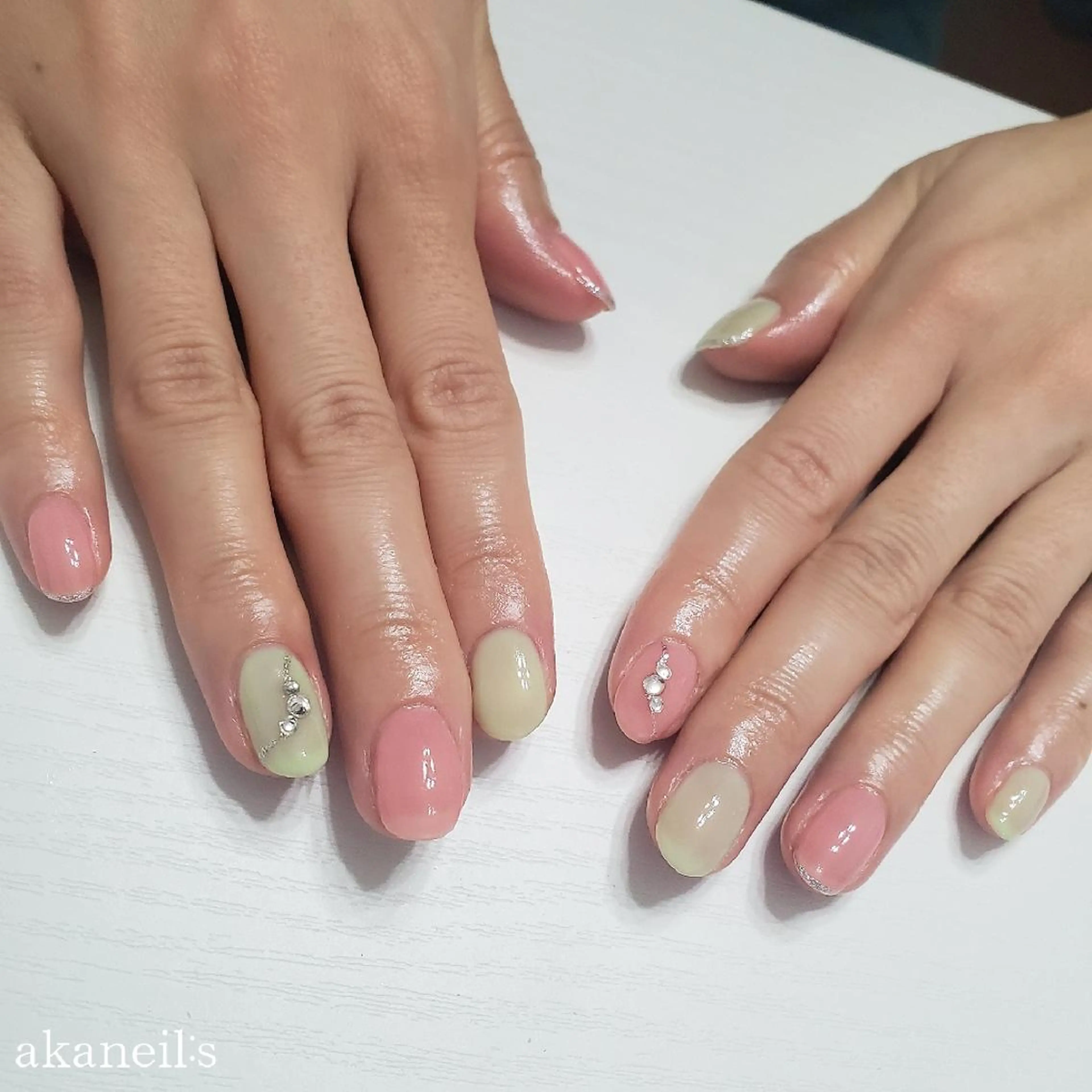 ネイル ブライダルネイル 【akaneils】 アカネのネイルデザイン