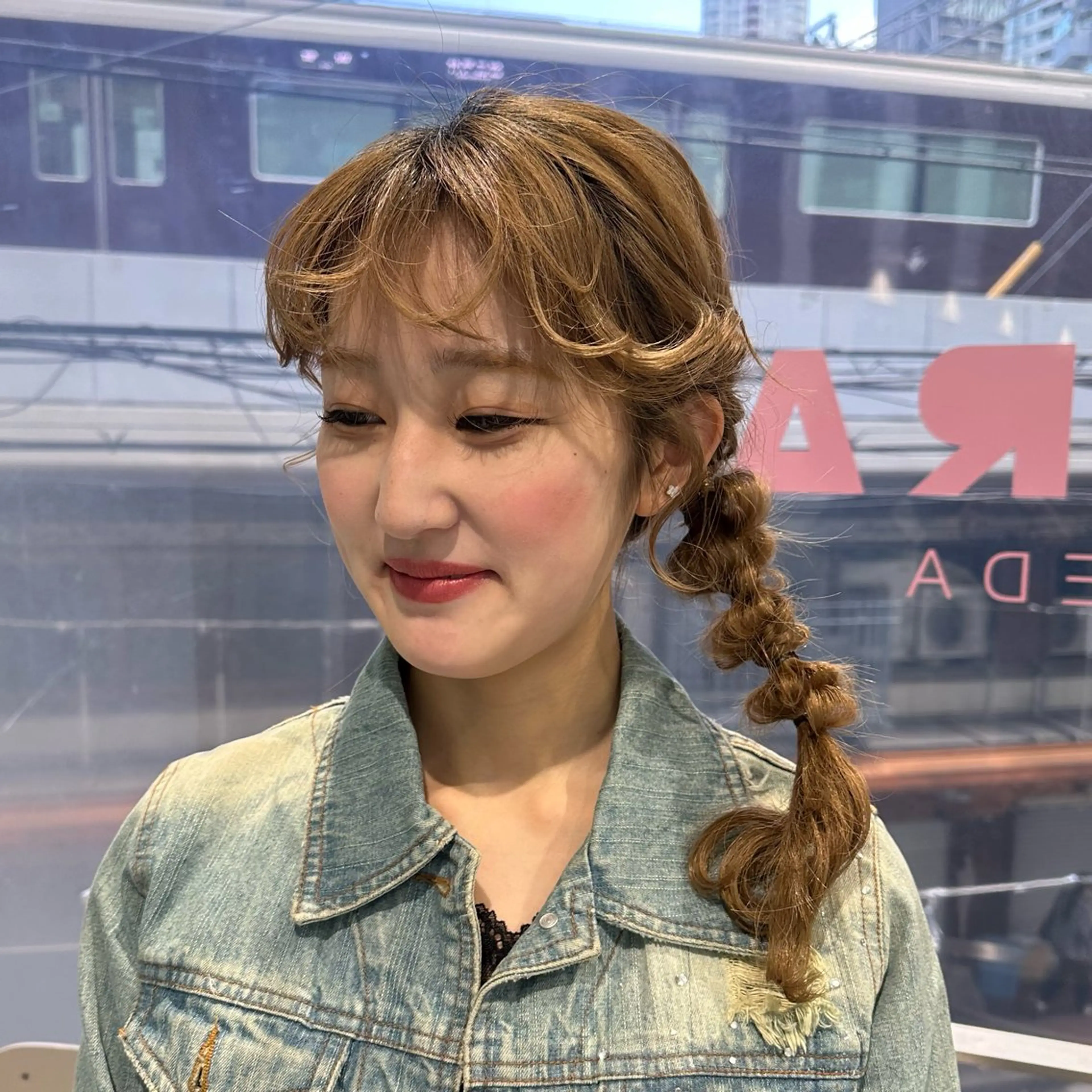 ロング ヘアアレンジ ヘアセット なりた るいのヘアスタイル