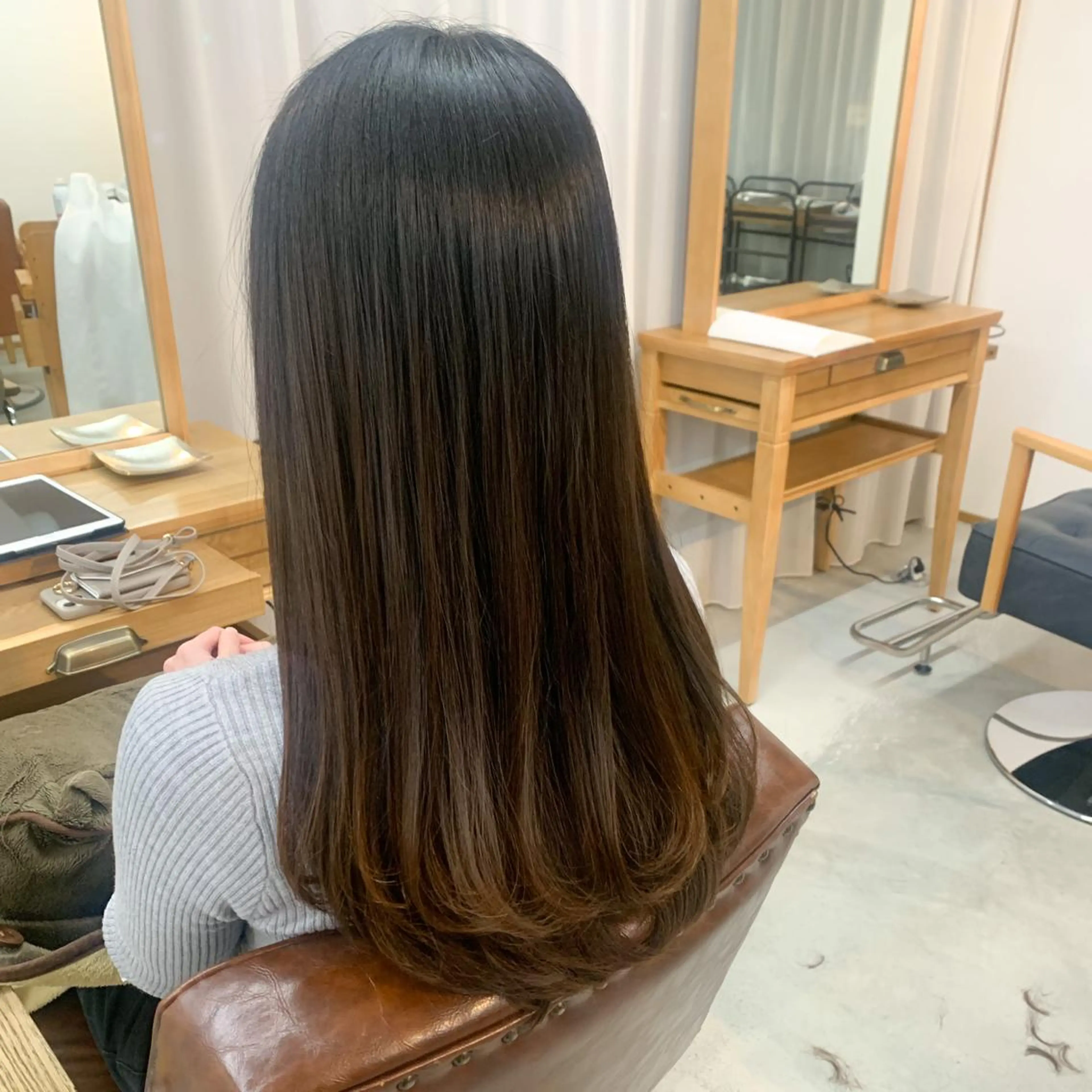 ロング cirrus🕊 韓国ヘア♡山縣あかりのヘアスタイル
