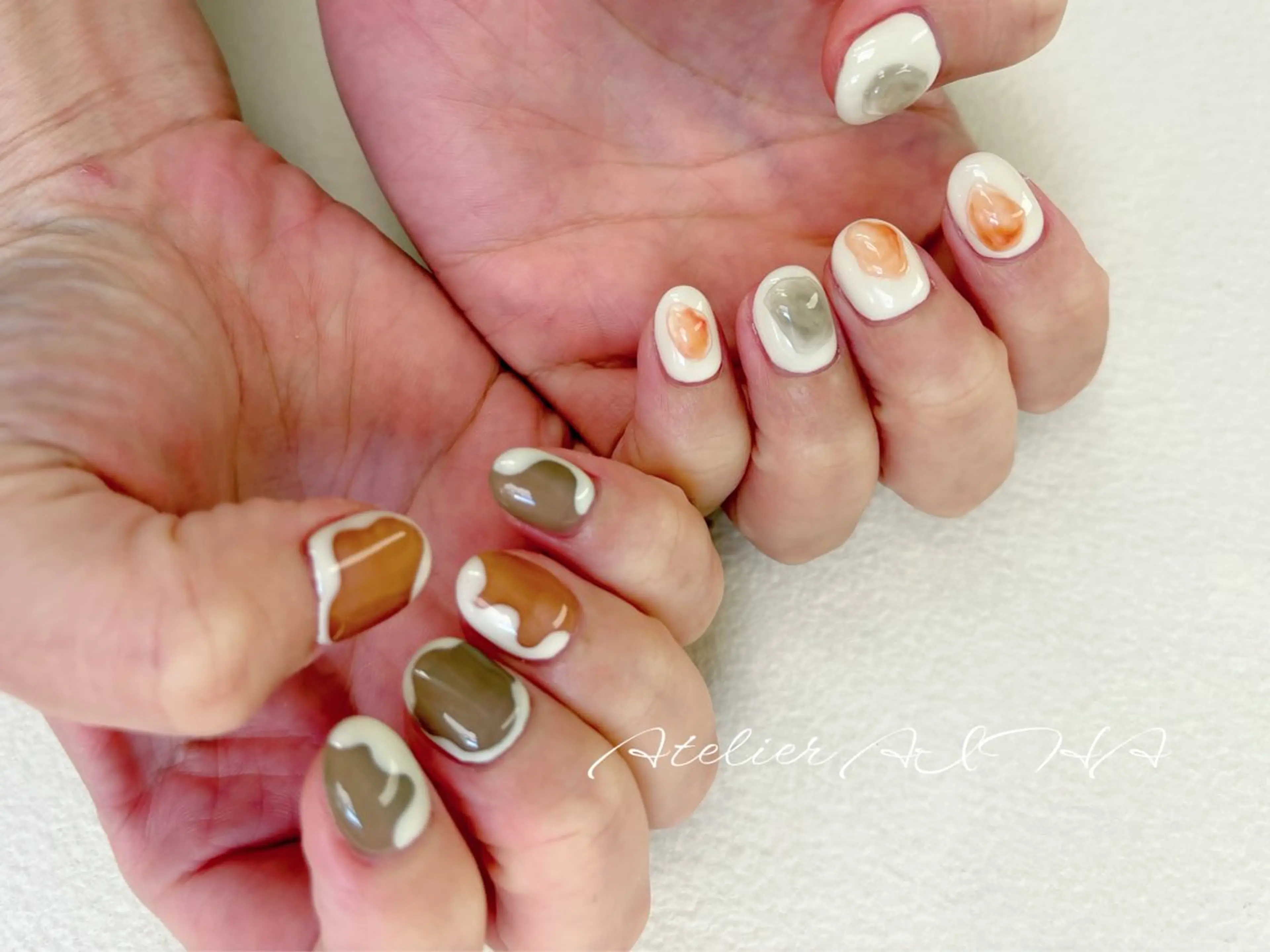 ネイル ハンドネイル アトリエAIHA所属・アトリエAIHA★ フィルイン推奨サロンのネイルデザイン