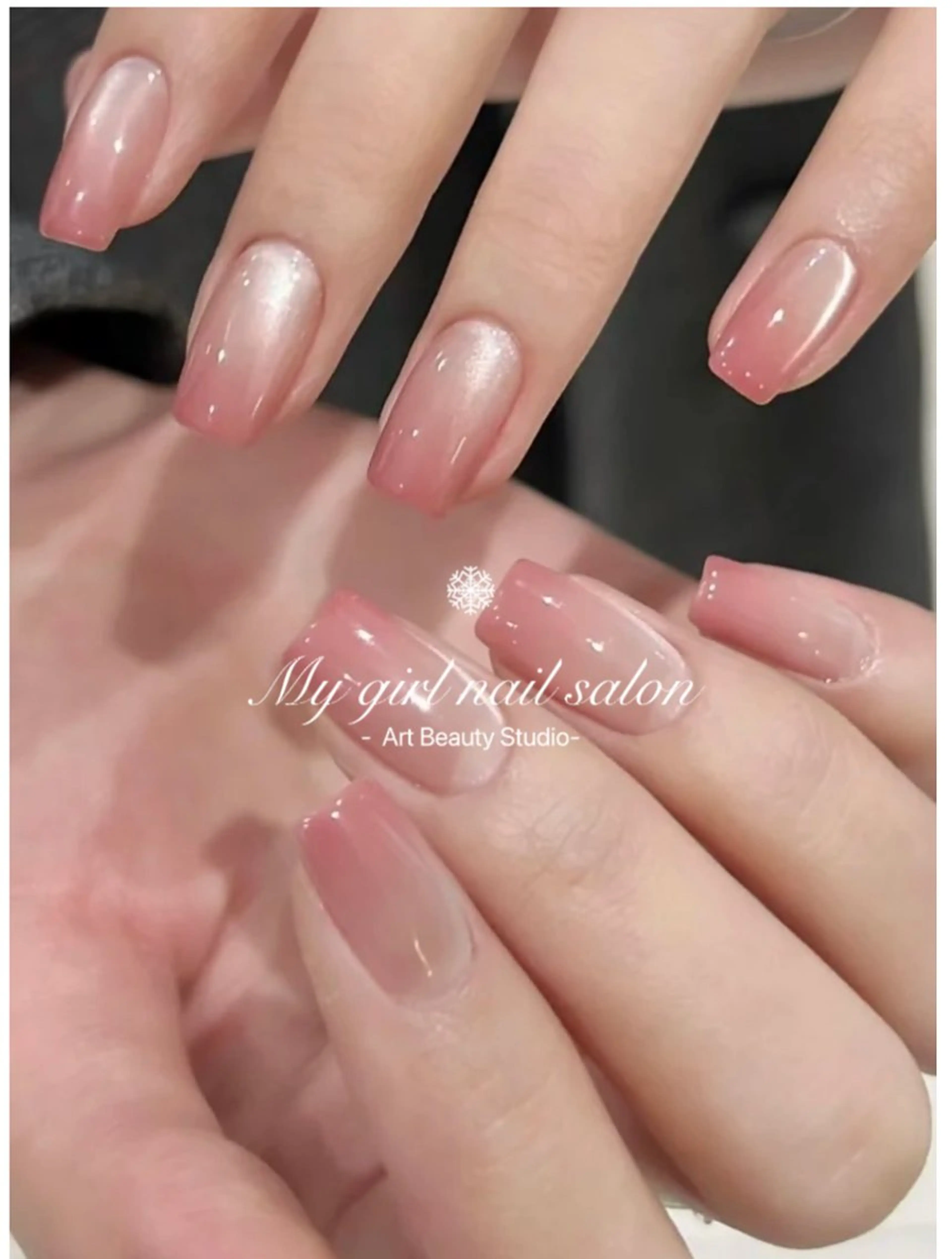 ネイル マグネットネイル My Girl nailsalonのネイルデザイン