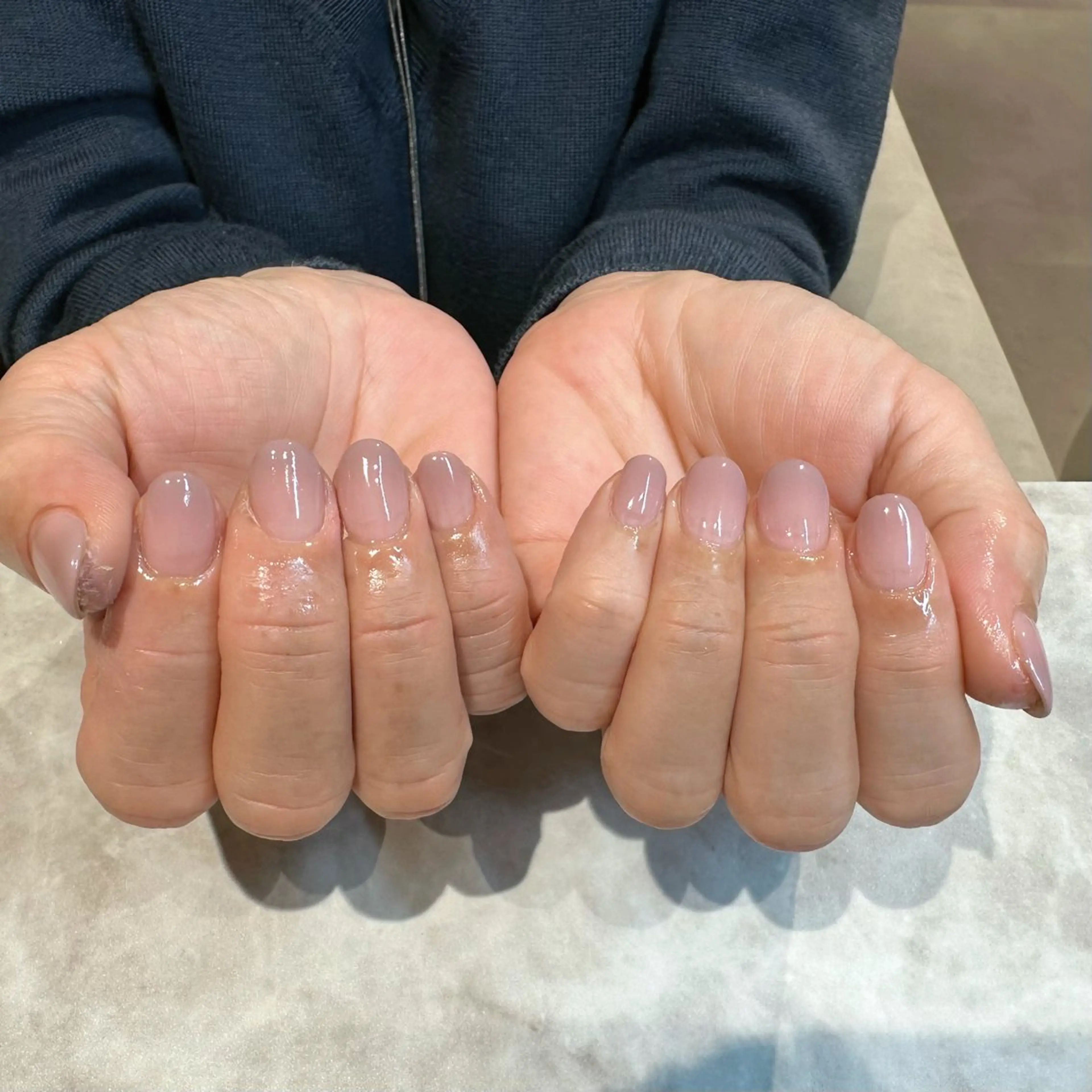 ネイル グラデーション パープル erinca nail所属・圦本 有紀のネイルデザイン