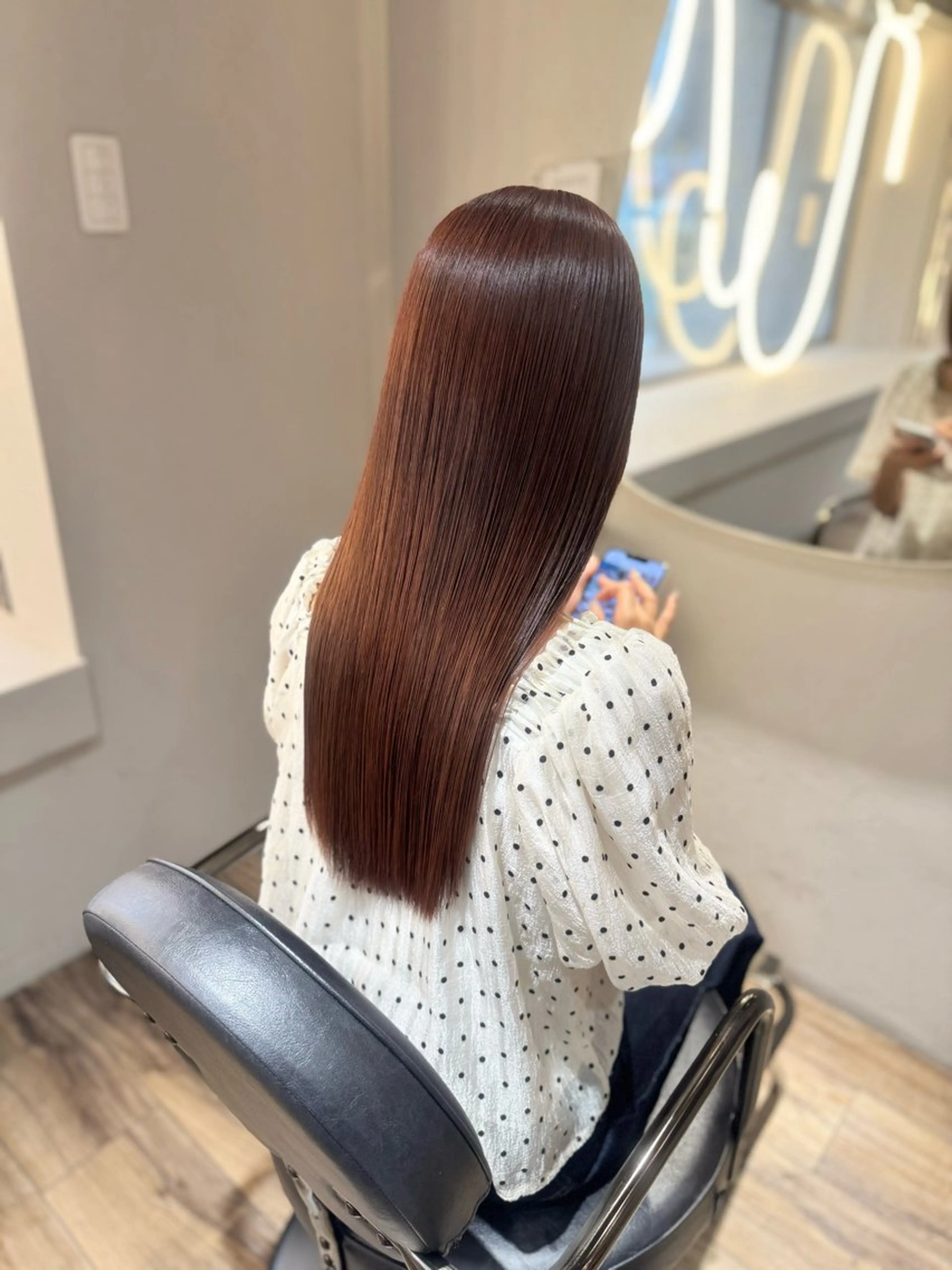 ロング カット ヘアカラー 【天満1艶髪】潤艶/ 髪質改善🌹釣本竜哉のヘアスタイル
