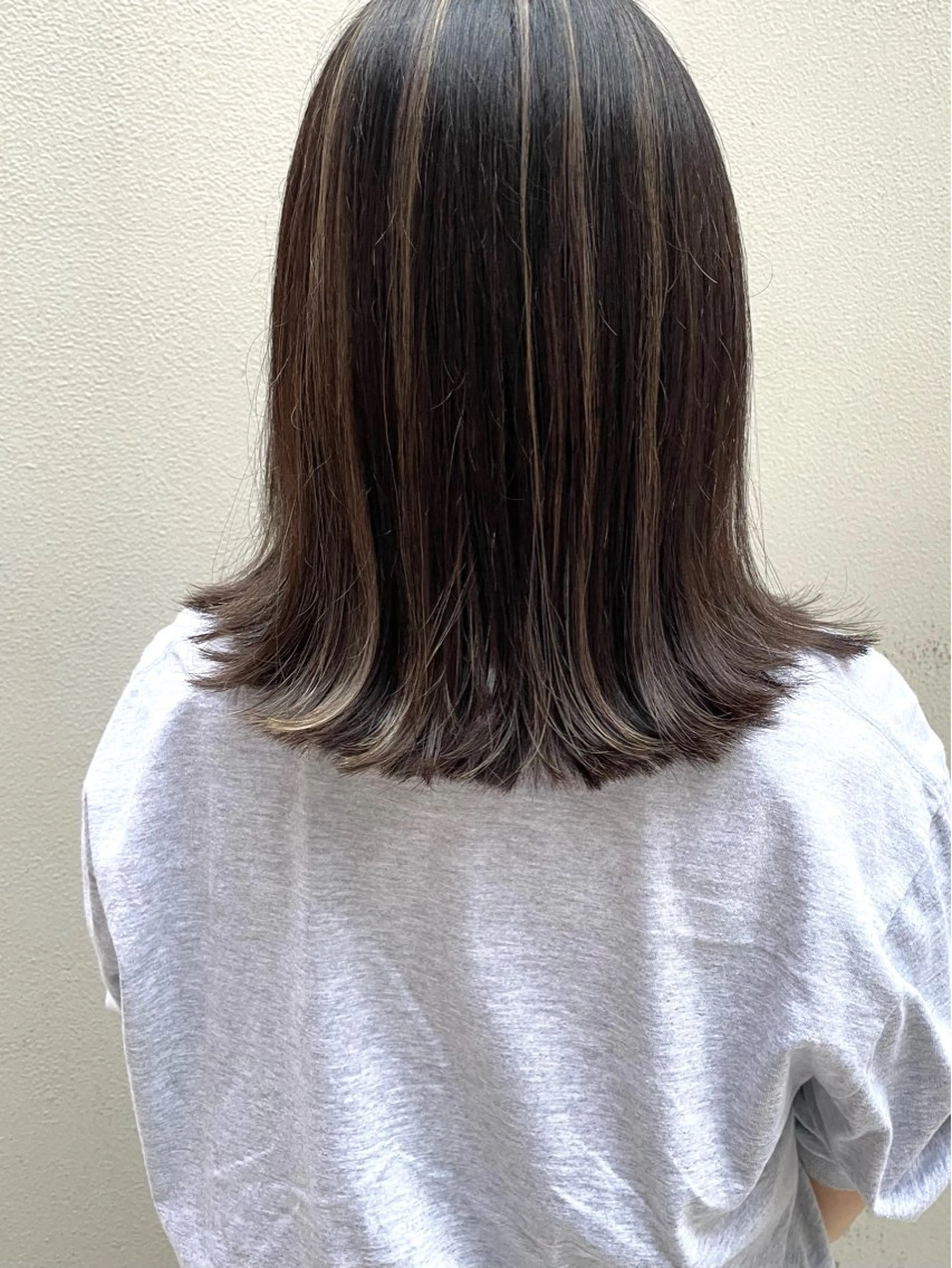 ミディアム ハイライト カット ヘアカラー YAWN所属・YAWN《ヨウン》 Yucaのその他イメージ