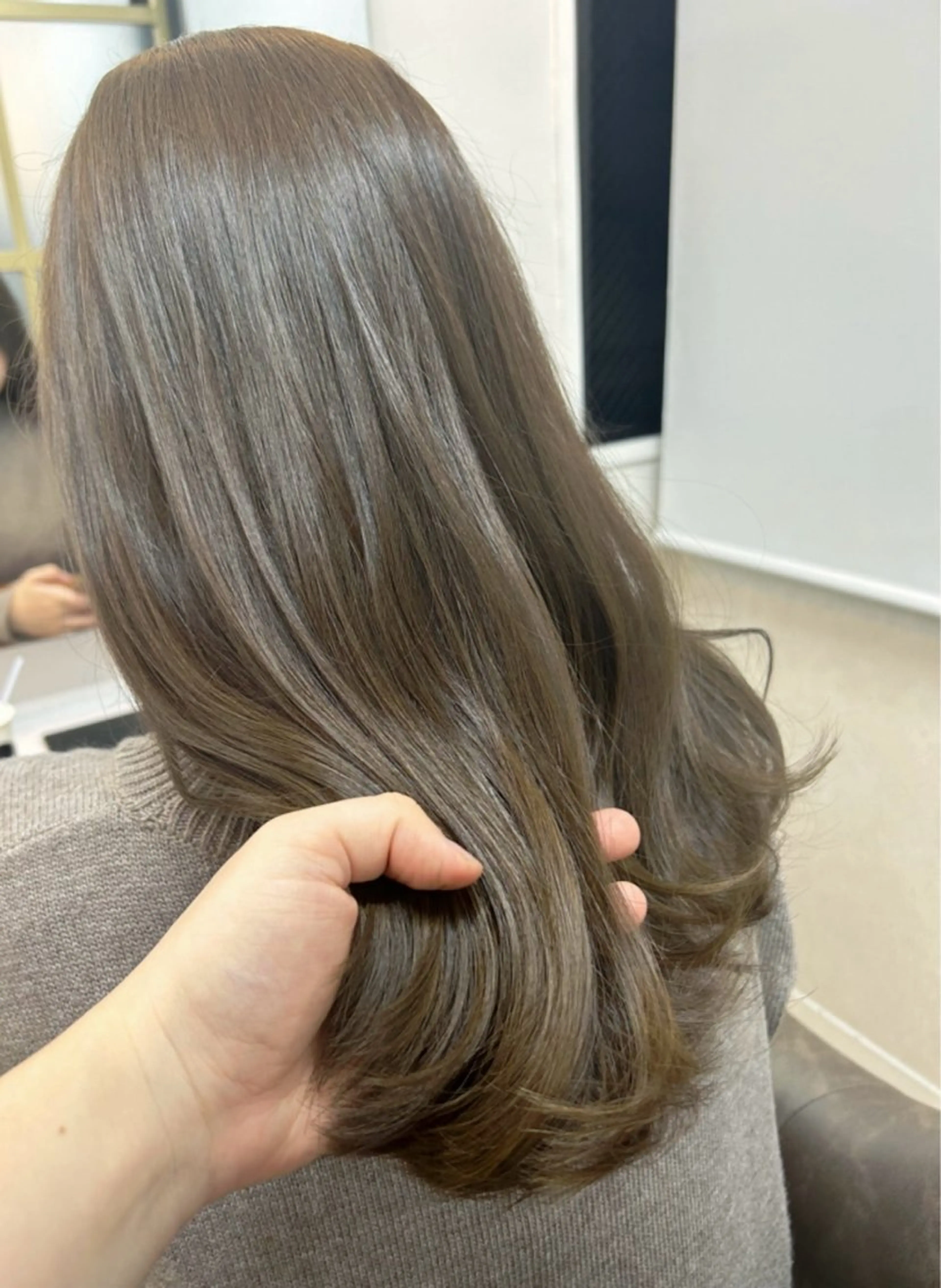 カラー ベージュカラー オリーブベージュ 天笠麻穂 /tocca船橋南口のヘアスタイル