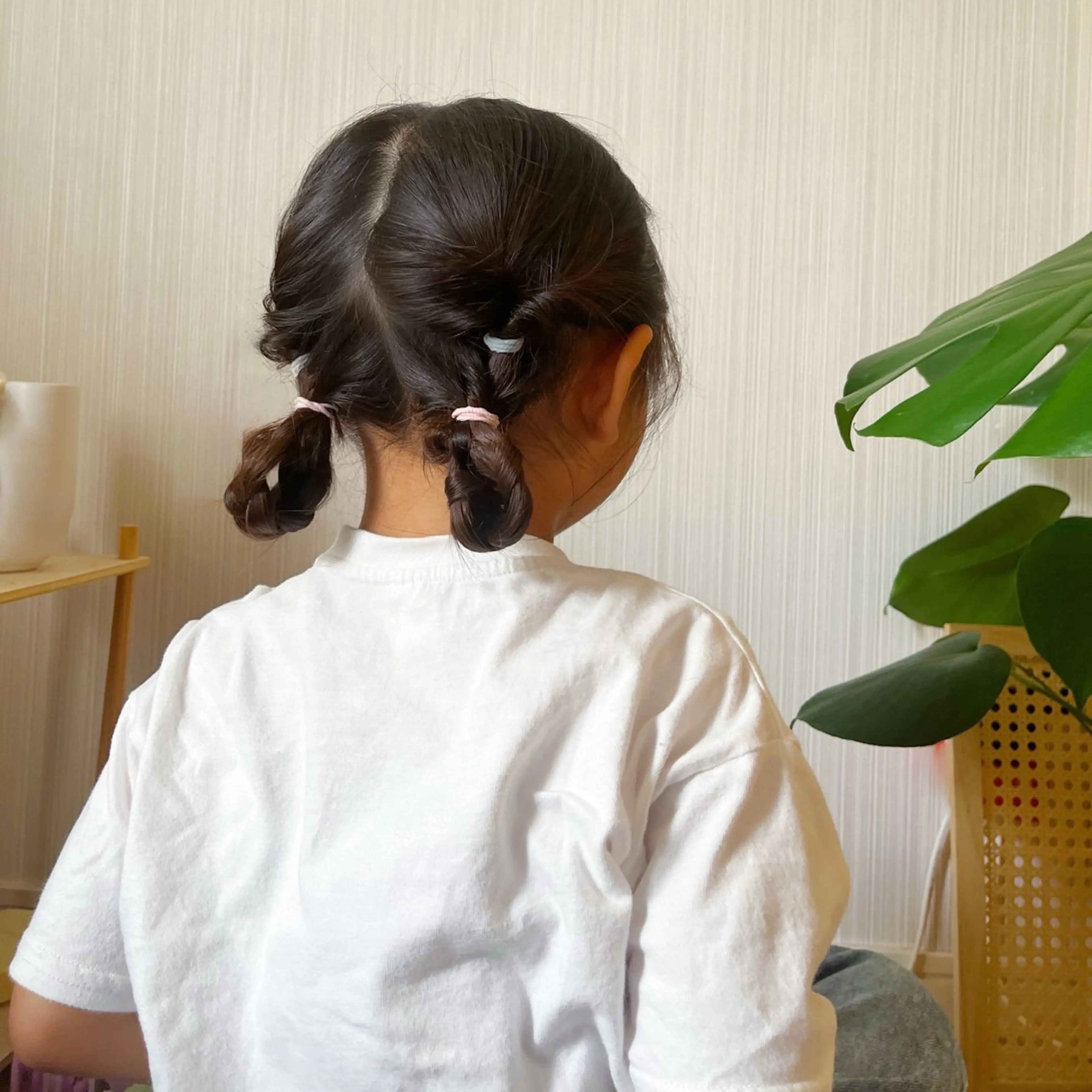 ヘアアレンジ キッズ 子どものヘアアレンジ miku🎀門前仲町 ブリーチ・レイヤーのヘアスタイル