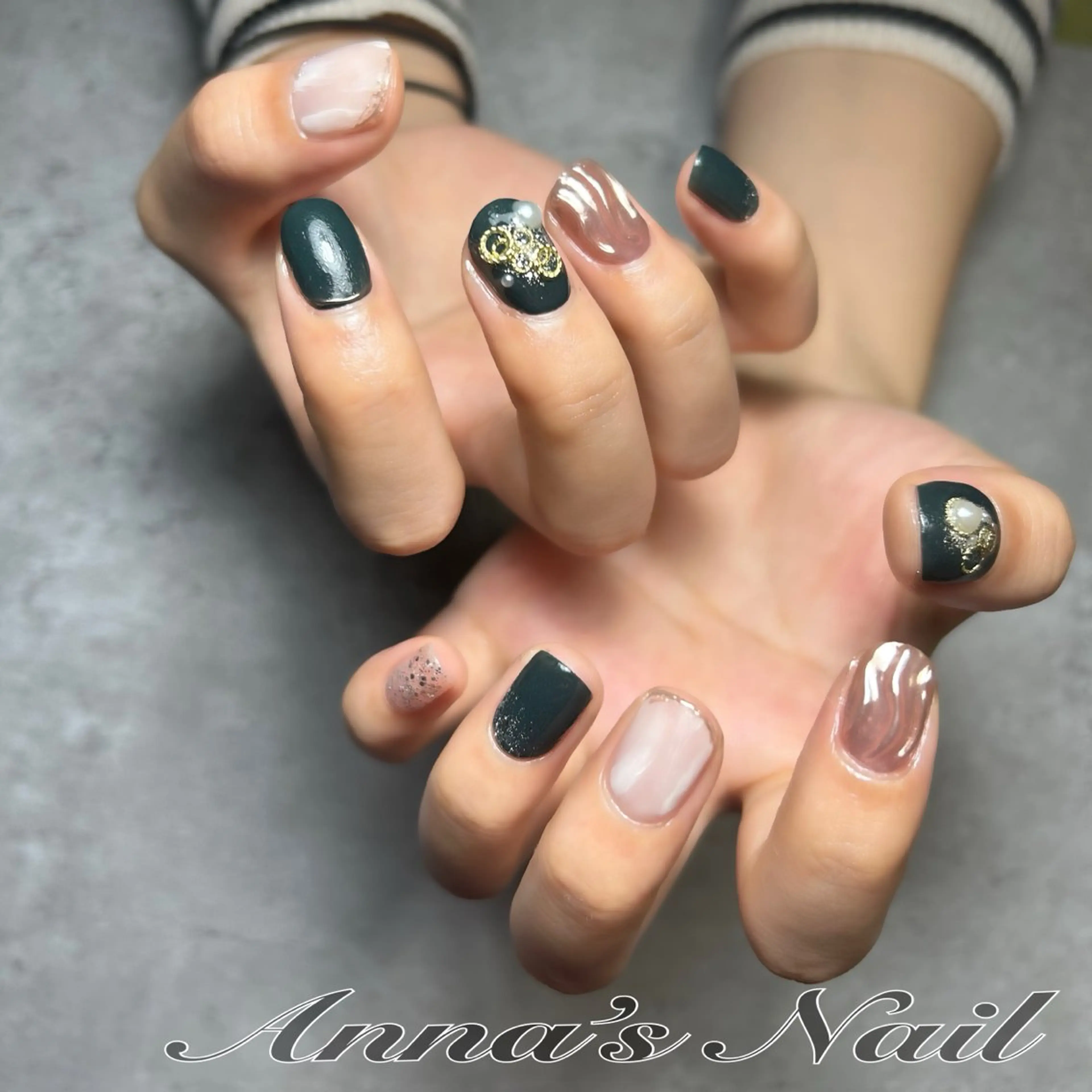 ネイル ハンドネイル Anna’s Nail所属・清口 杏奈のネイルデザイン