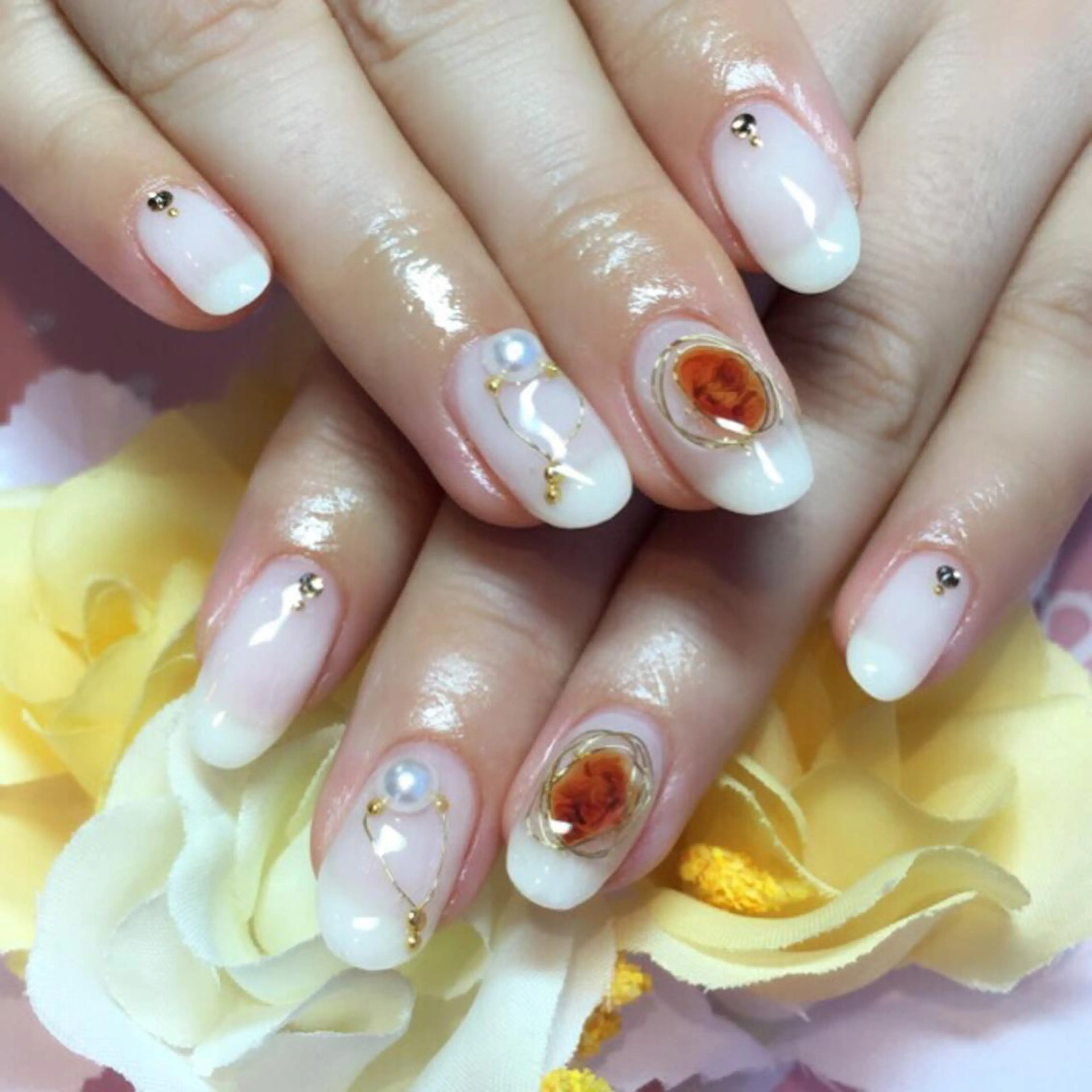 ネイル べっ甲ネイル VIST☆ ｍａｍｉのネイルデザイン