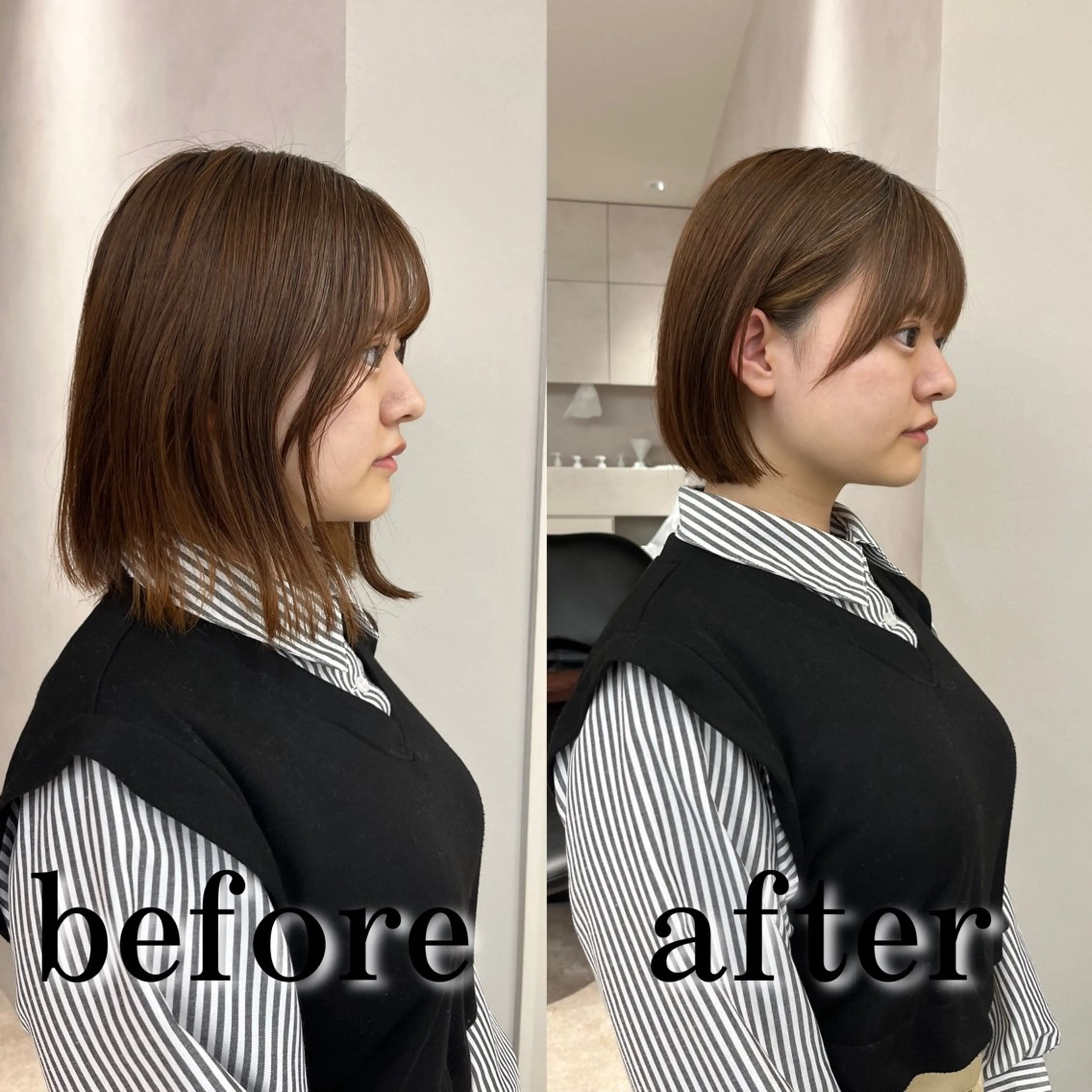 ショート カラー 池袋/似合わせ/縮毛 髪質改善【ugen】のヘアスタイル