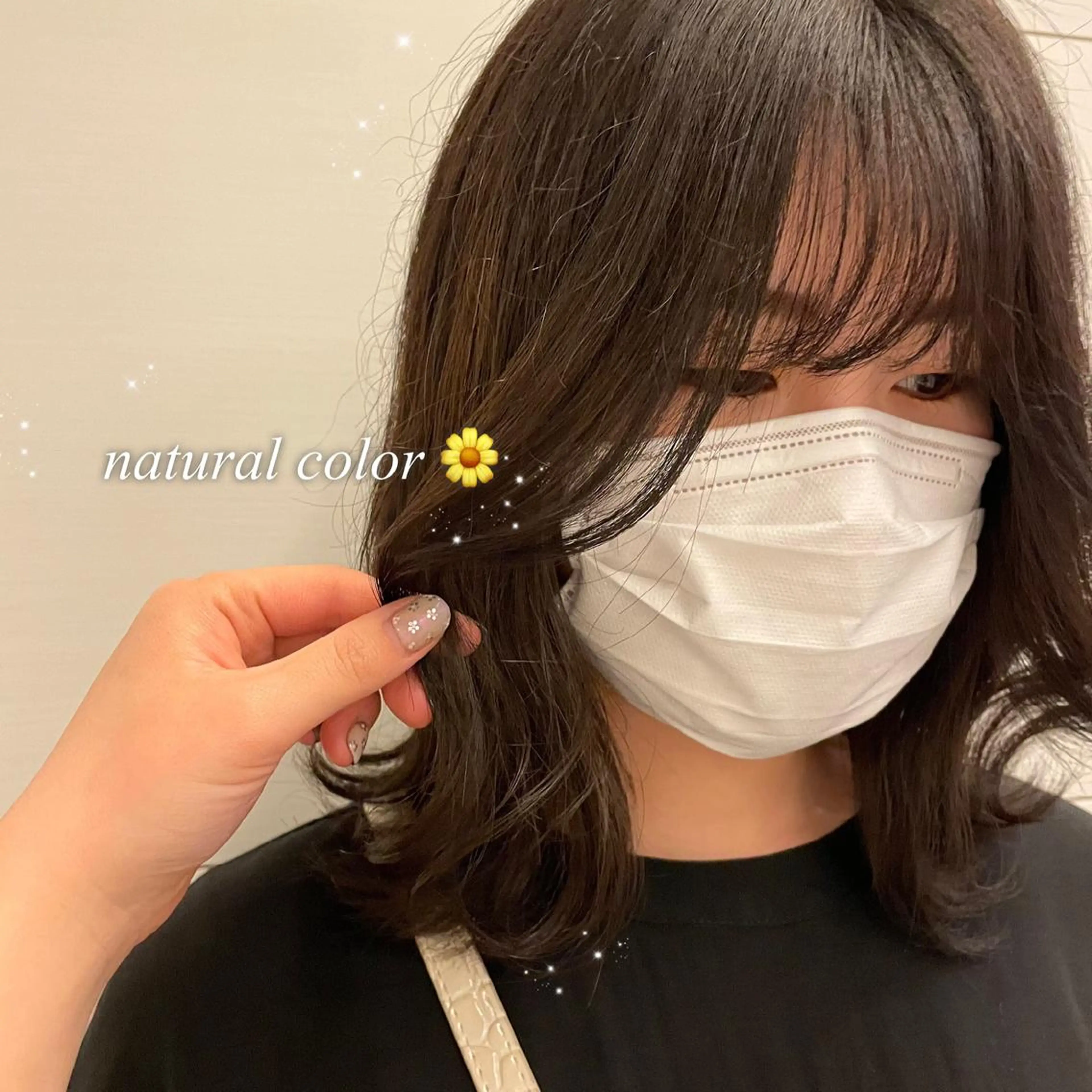 ミディアム 𝙢𝙞𝙮𝙪🎀 girly hairのヘアスタイル