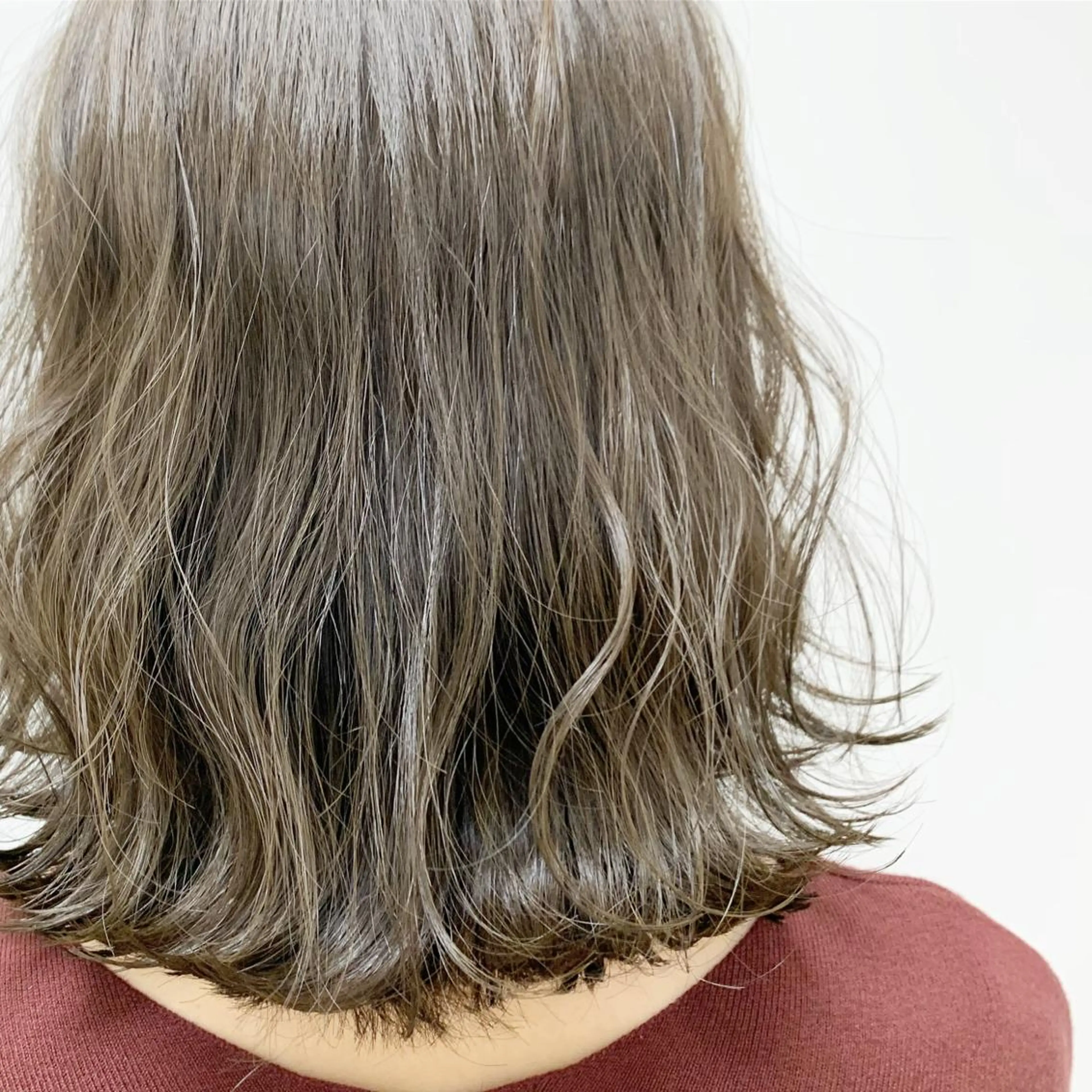 ミディアム ヘアカラー フリーランス　美容師 cayocoのヘアスタイル