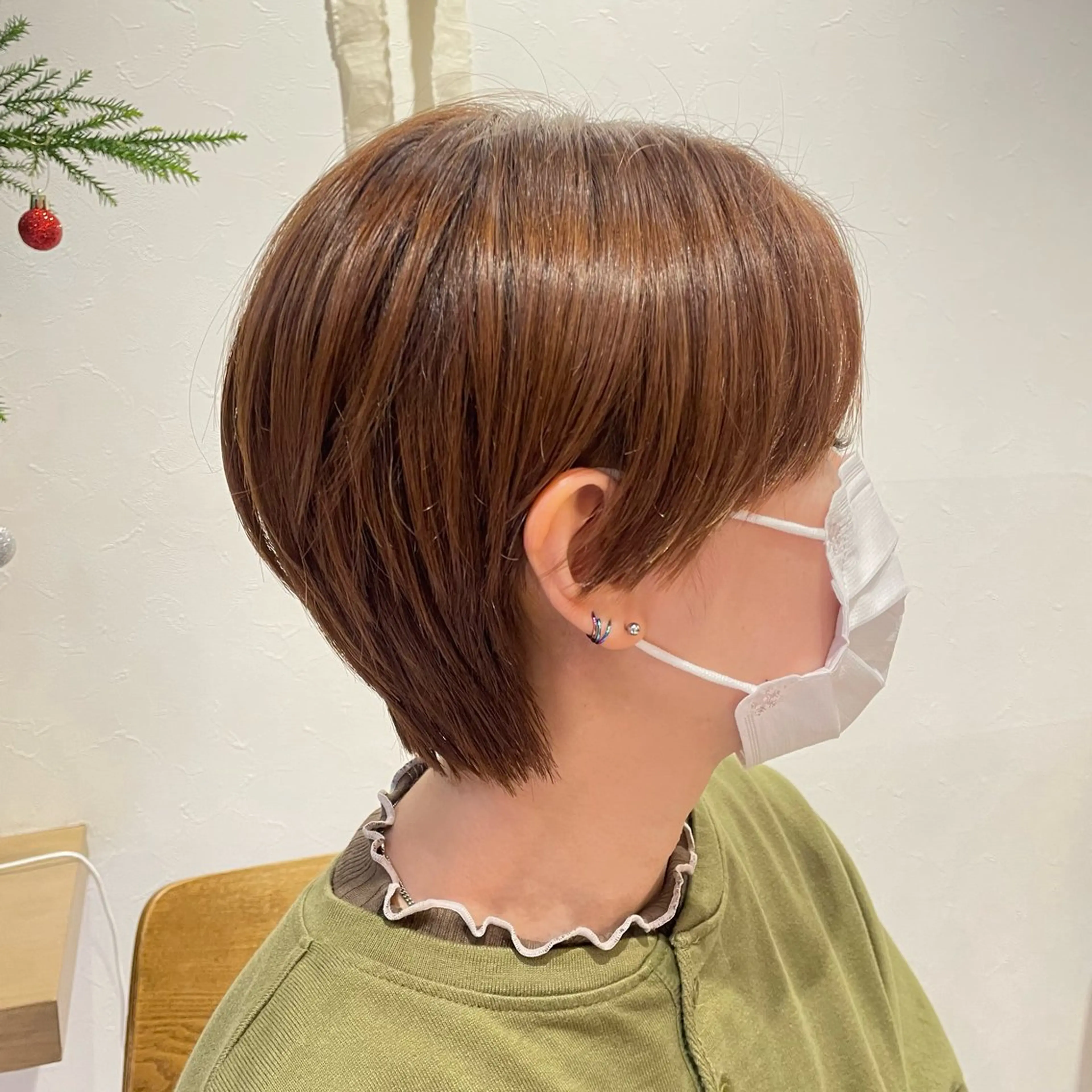 ショート cyan所属・あきば まゆのヘアスタイル