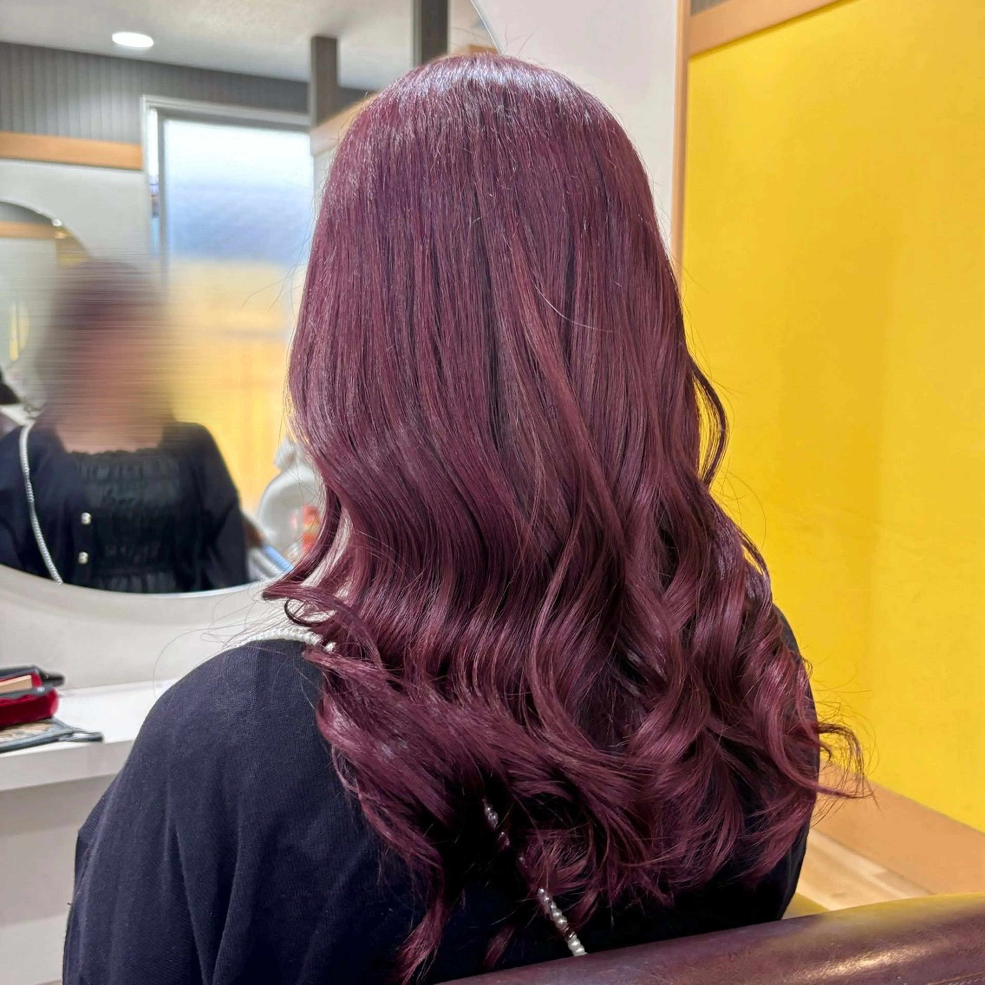 ロング 倉爪 歩実のヘアスタイル