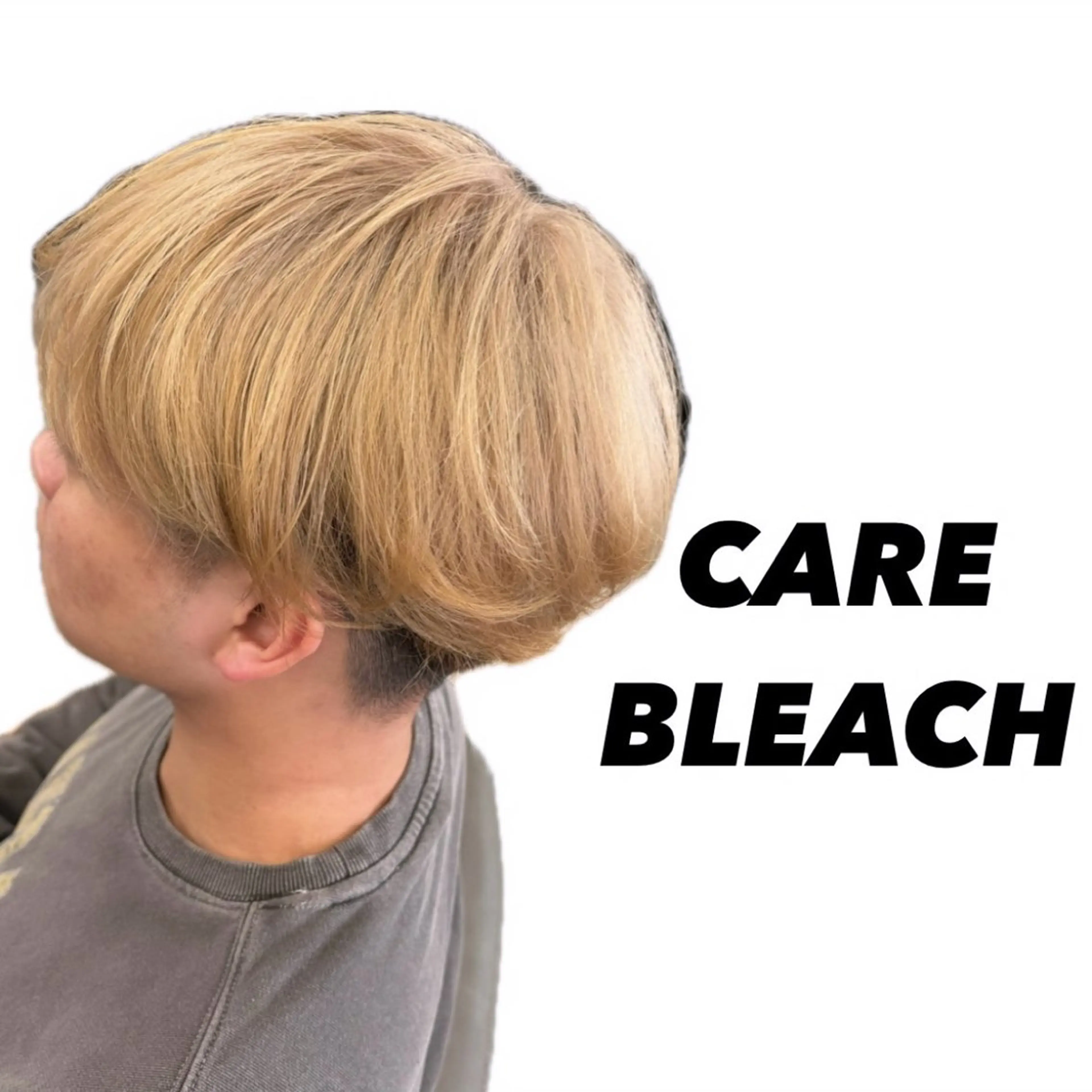 メンズケアブリーチ➕ハイトーンカラー👱🏻‍♂️の写真
