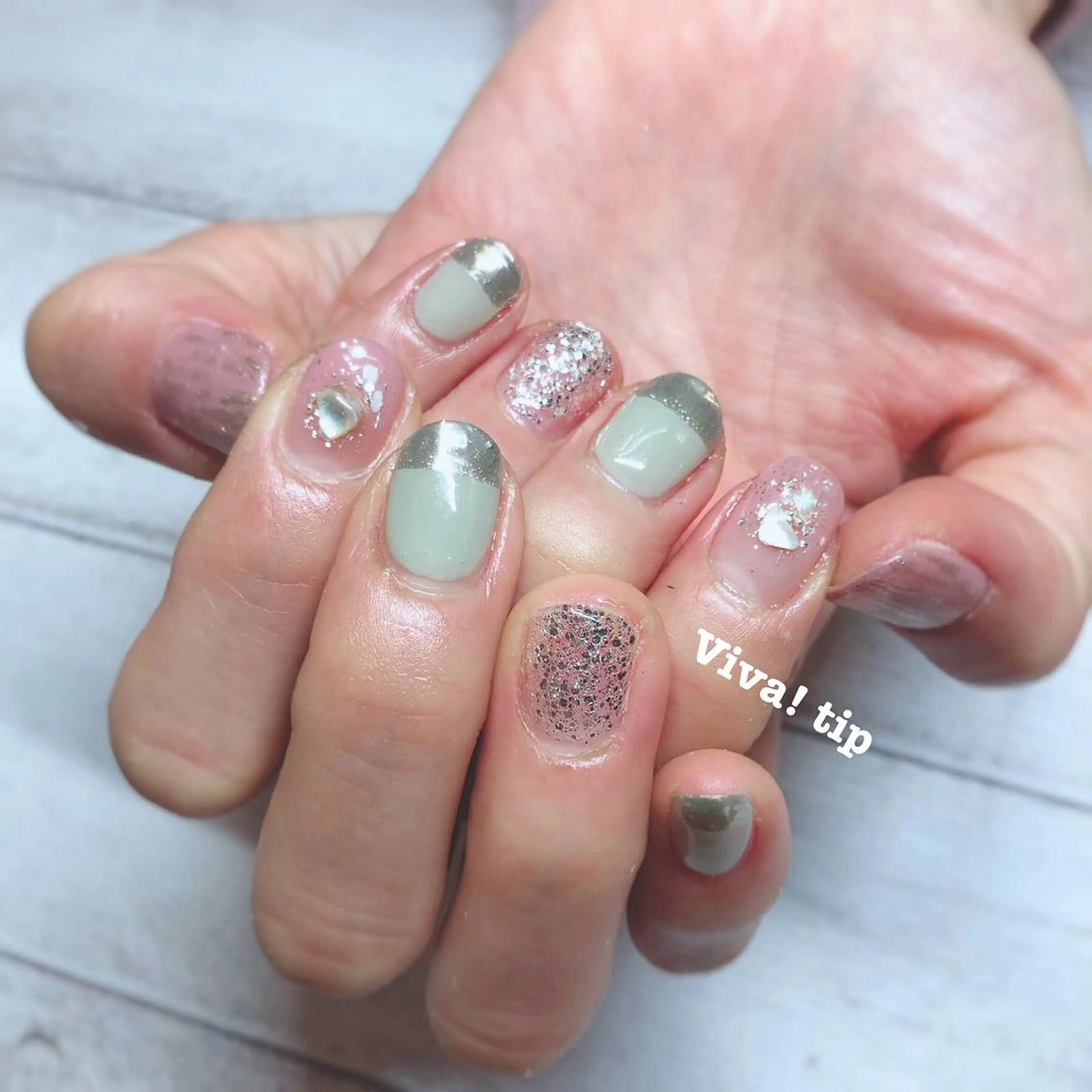 ネイル Viva!tip所属・Viva!tip ビバティップネイルのネイルデザイン