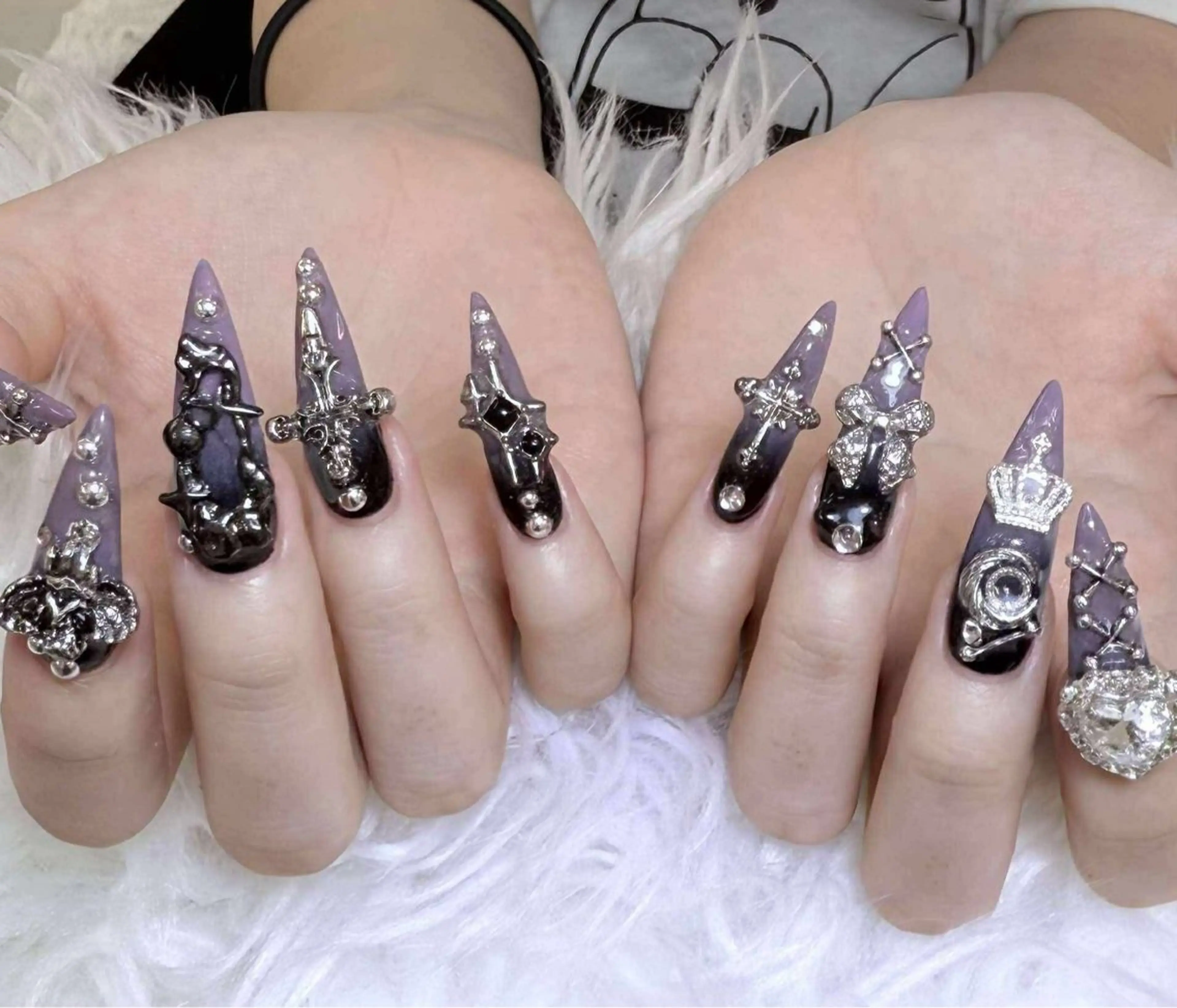 ネイル ハンドネイル ANH NAIL ゴテゴテ専門店💎のネイルデザイン