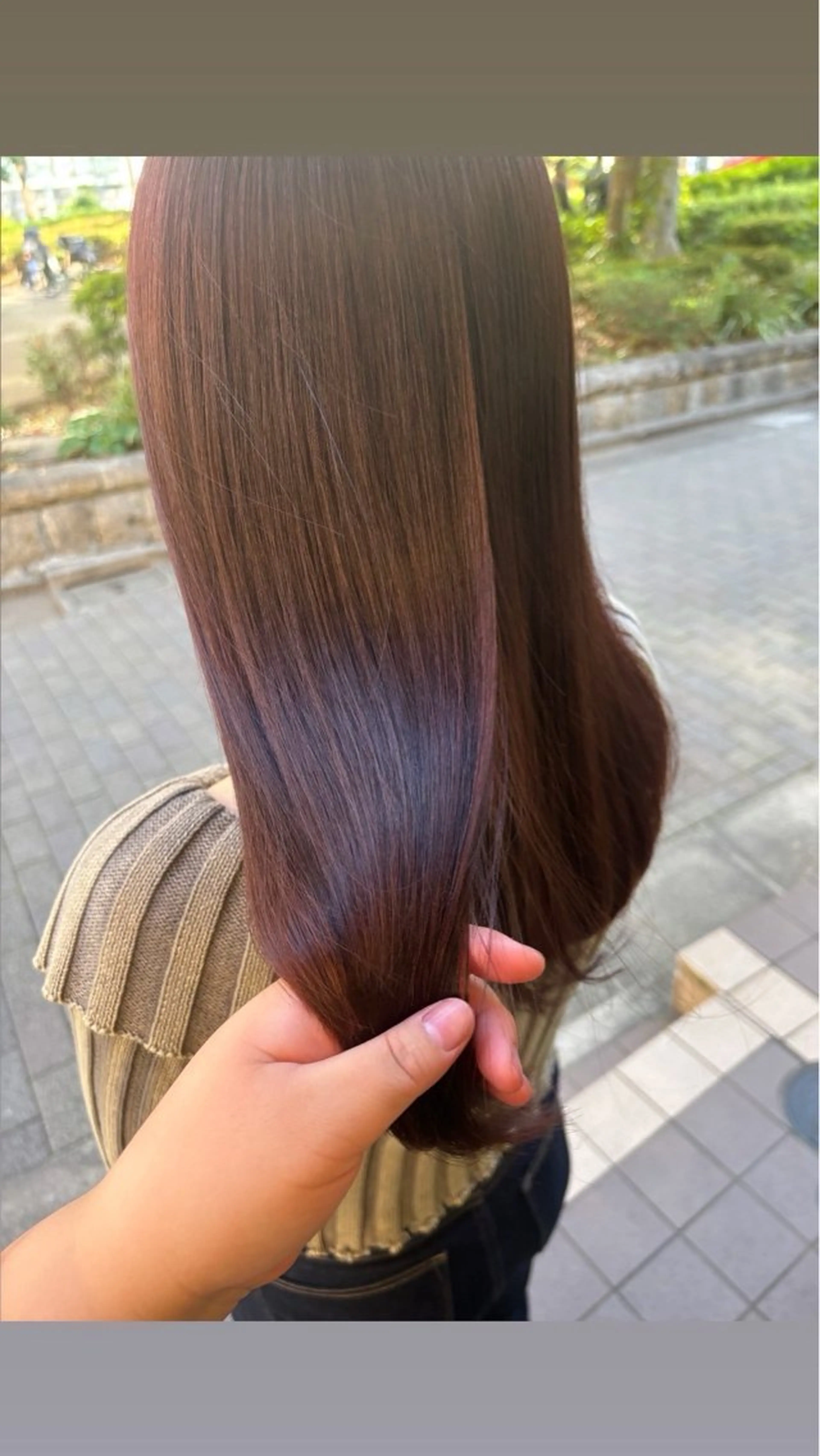 カラー 🌳武田藍花🕊️ 髪質改善 縮毛矯正のヘアスタイル