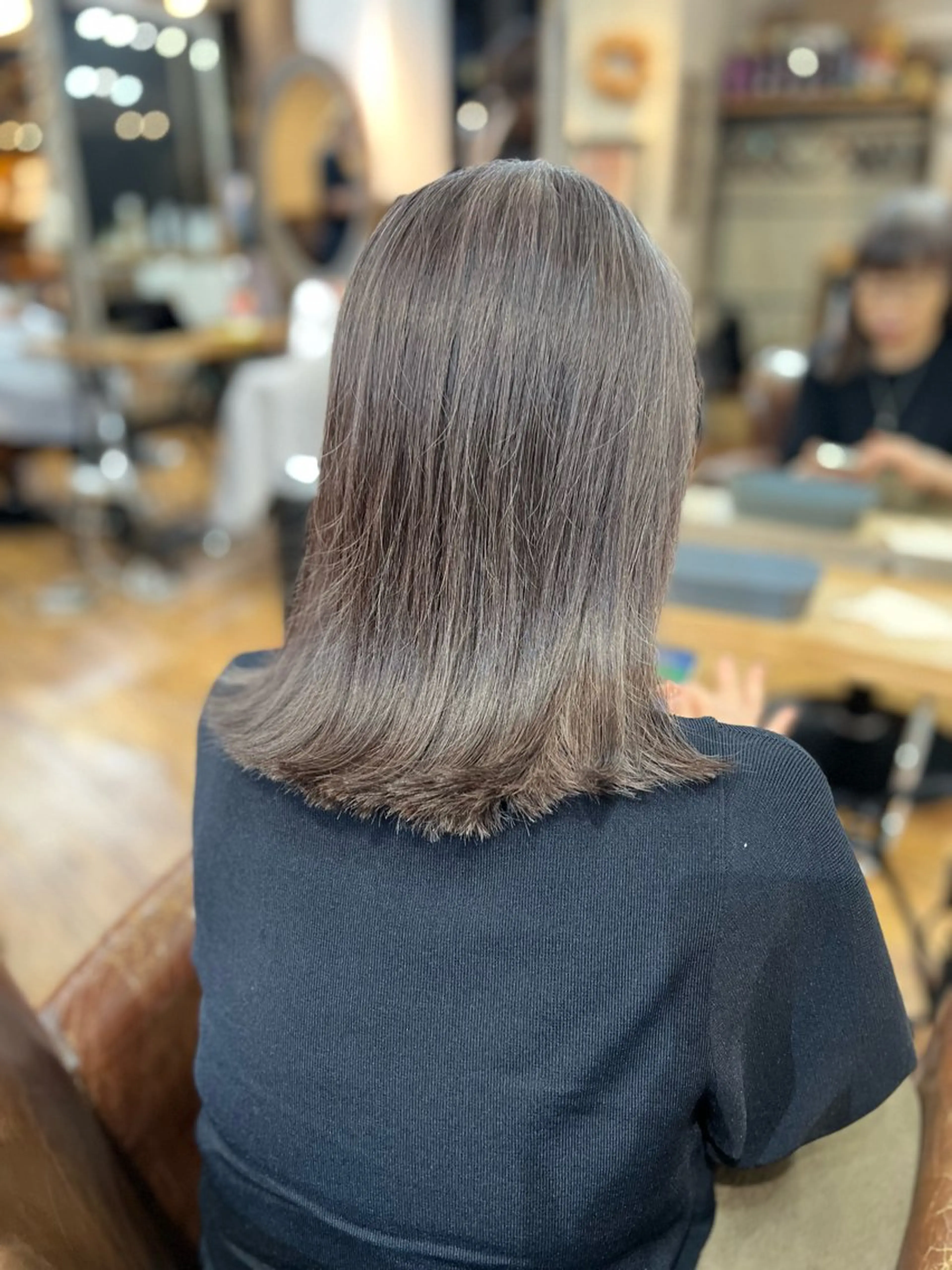 【頭皮ケア】白髪リタッチカラー＆クリームヘッドスパ10分💆🏻‍♀️の写真