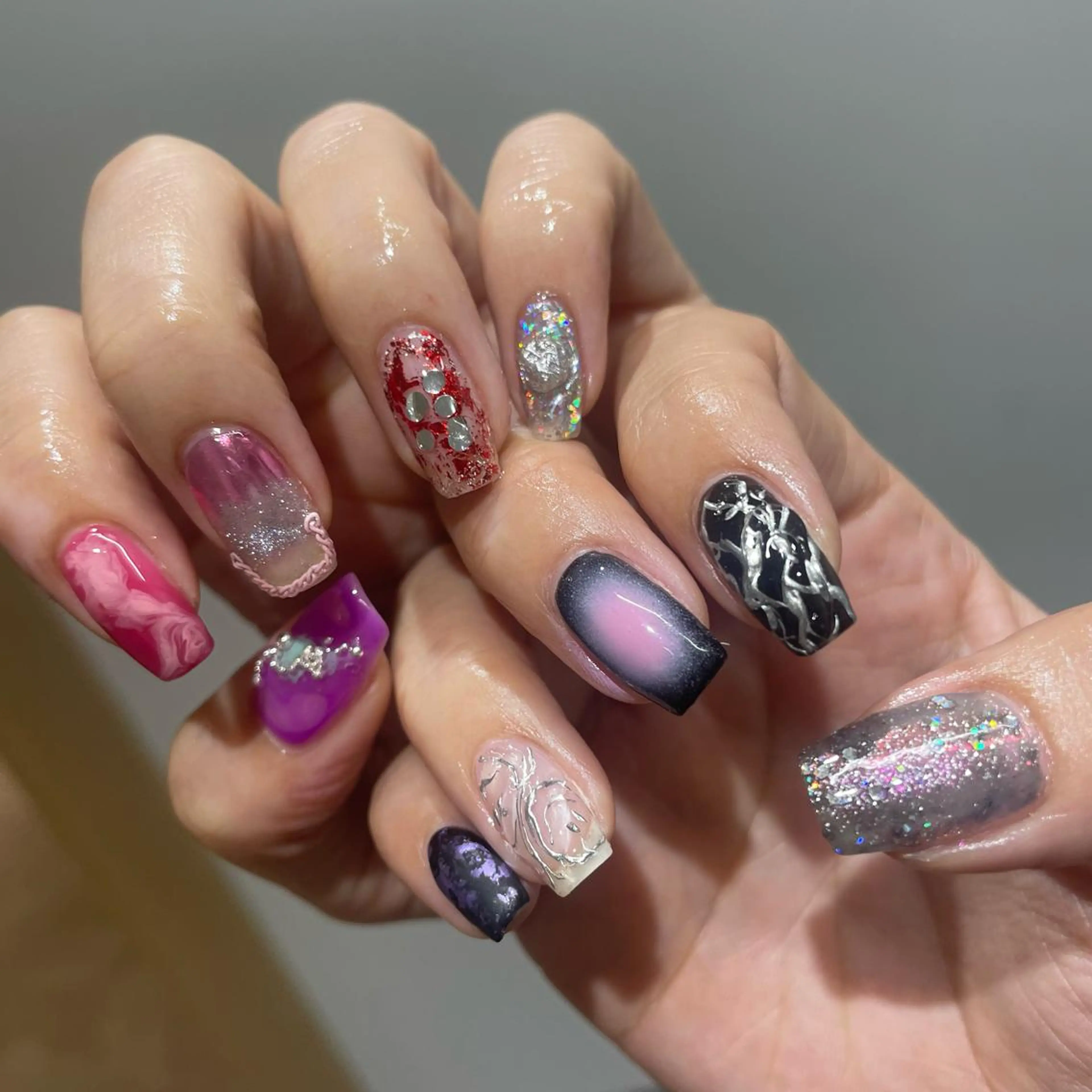 ネイル GO TODAY SHAiRE SALON  岡山店所属・SUE; タケウチのネイルデザイン