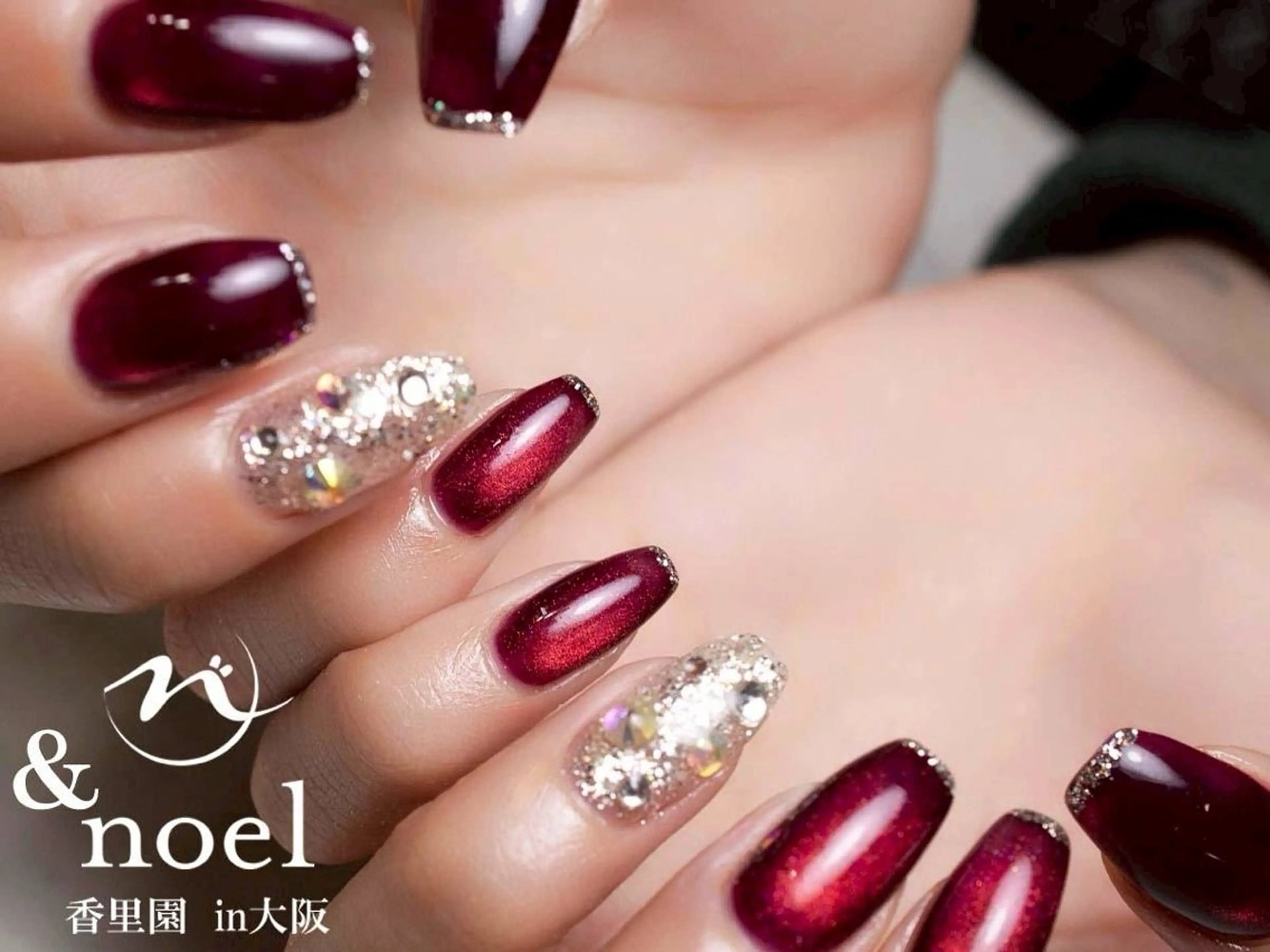 ネイル ハンドネイル Nailsalon &Noel所属・もも 🍑のネイルデザイン