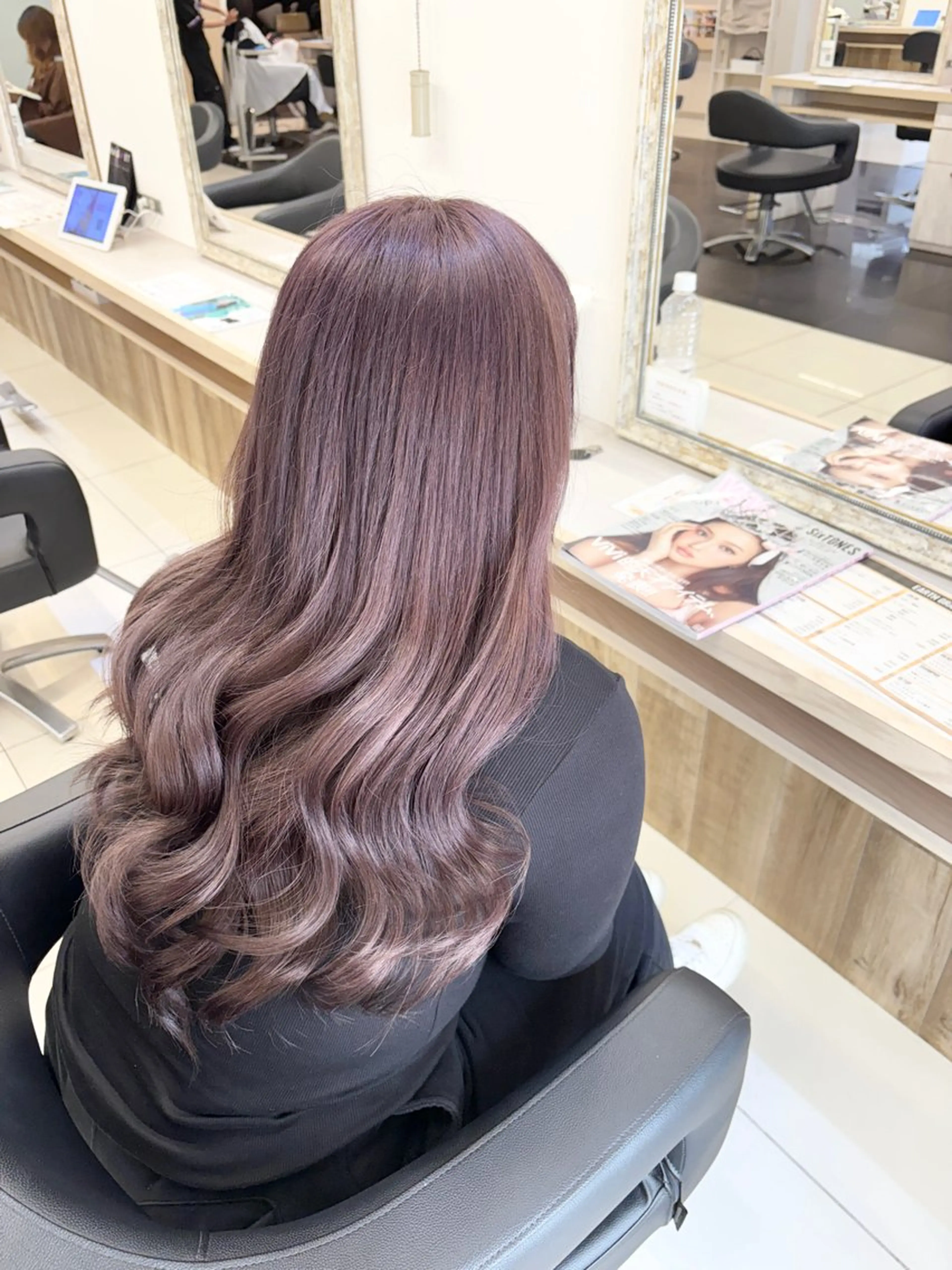 ロング 上河 綾樺のヘアスタイル
