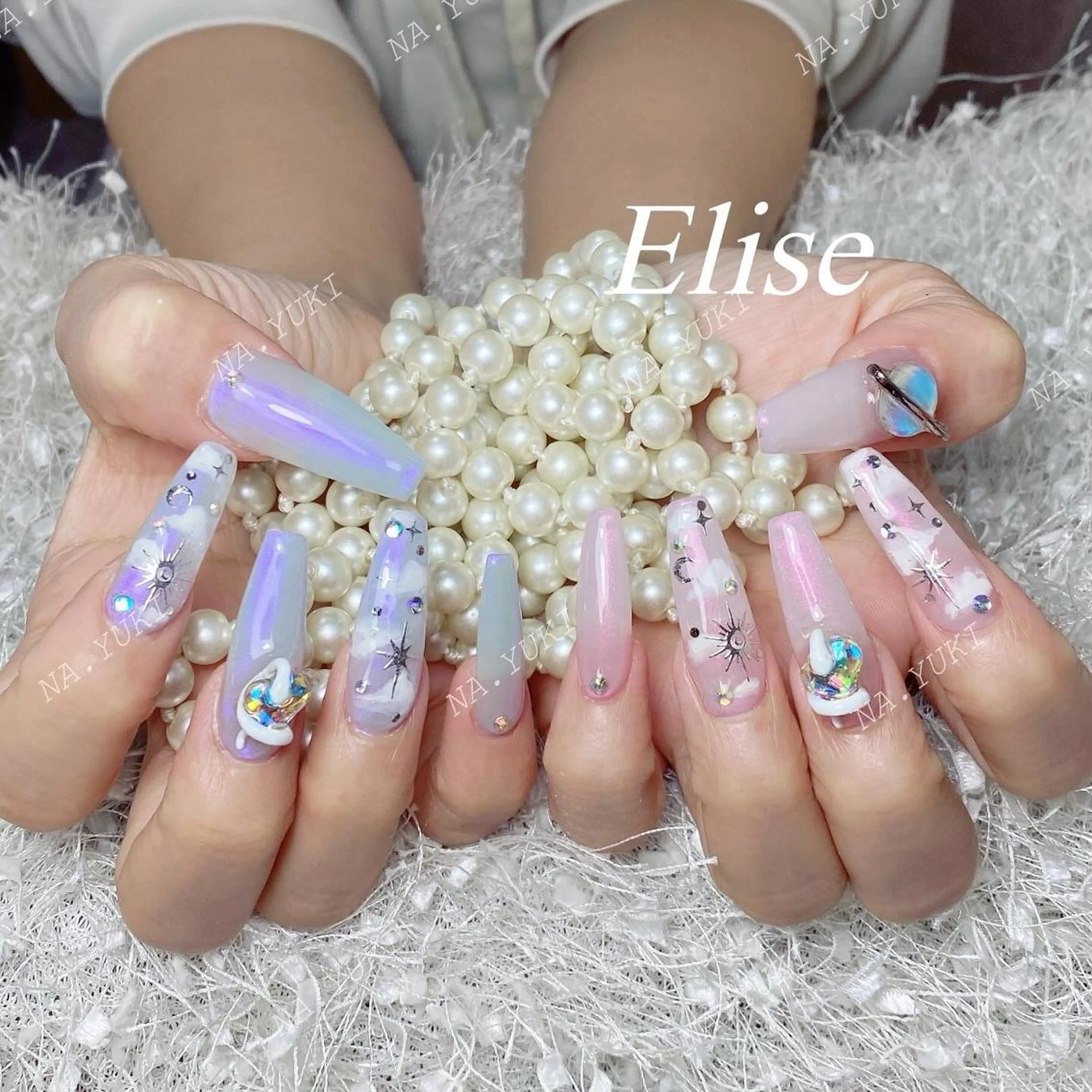 ネイル ハンドネイル 🎀 moo～ 🎀のネイルデザイン