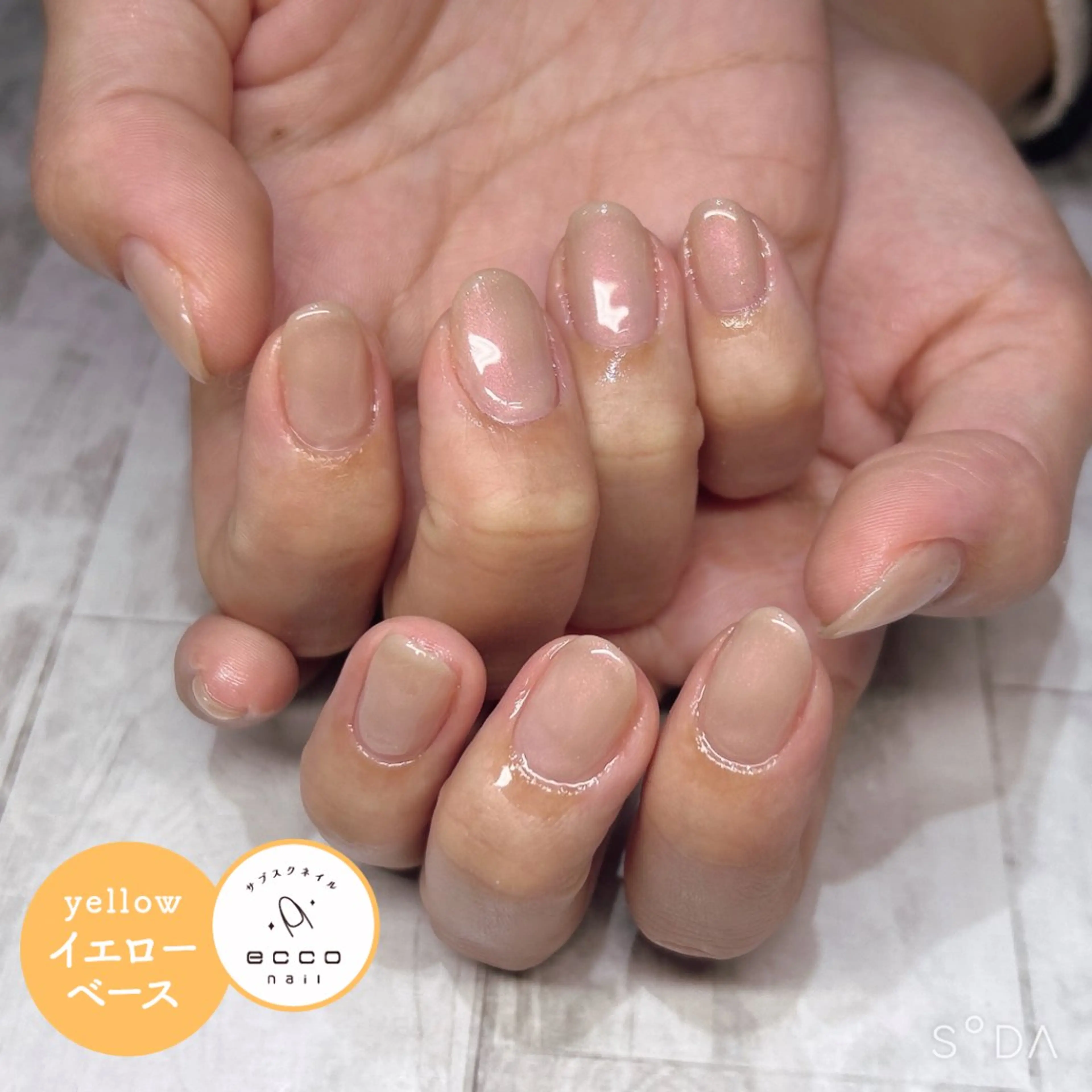 ネイル 🌷サブスクecco nail 結萌 🌷のネイルデザイン