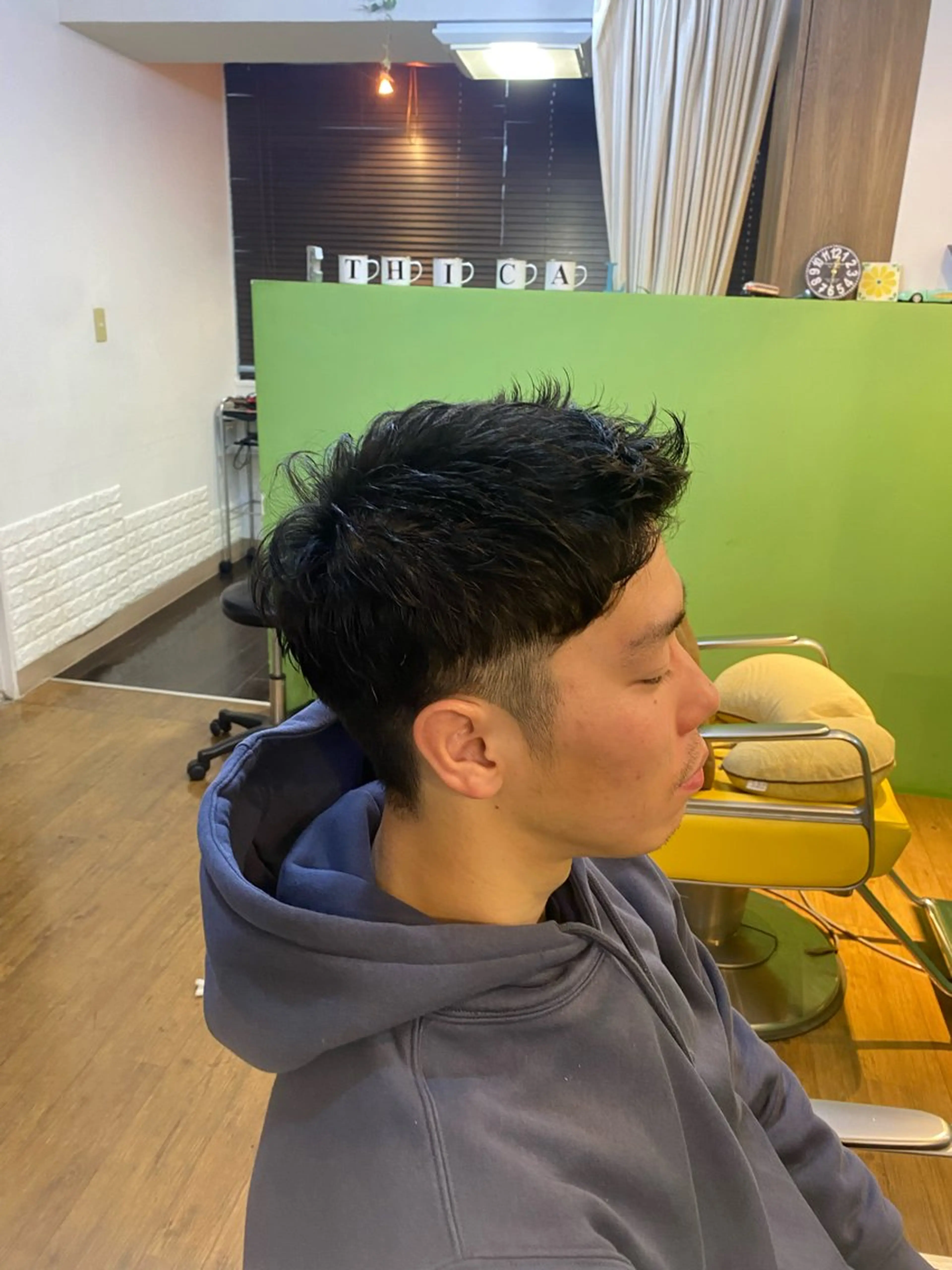 ヘアアレンジ メンズ カット 🌱癒しの空間🌱 エシカル　松原大将のヘアスタイル