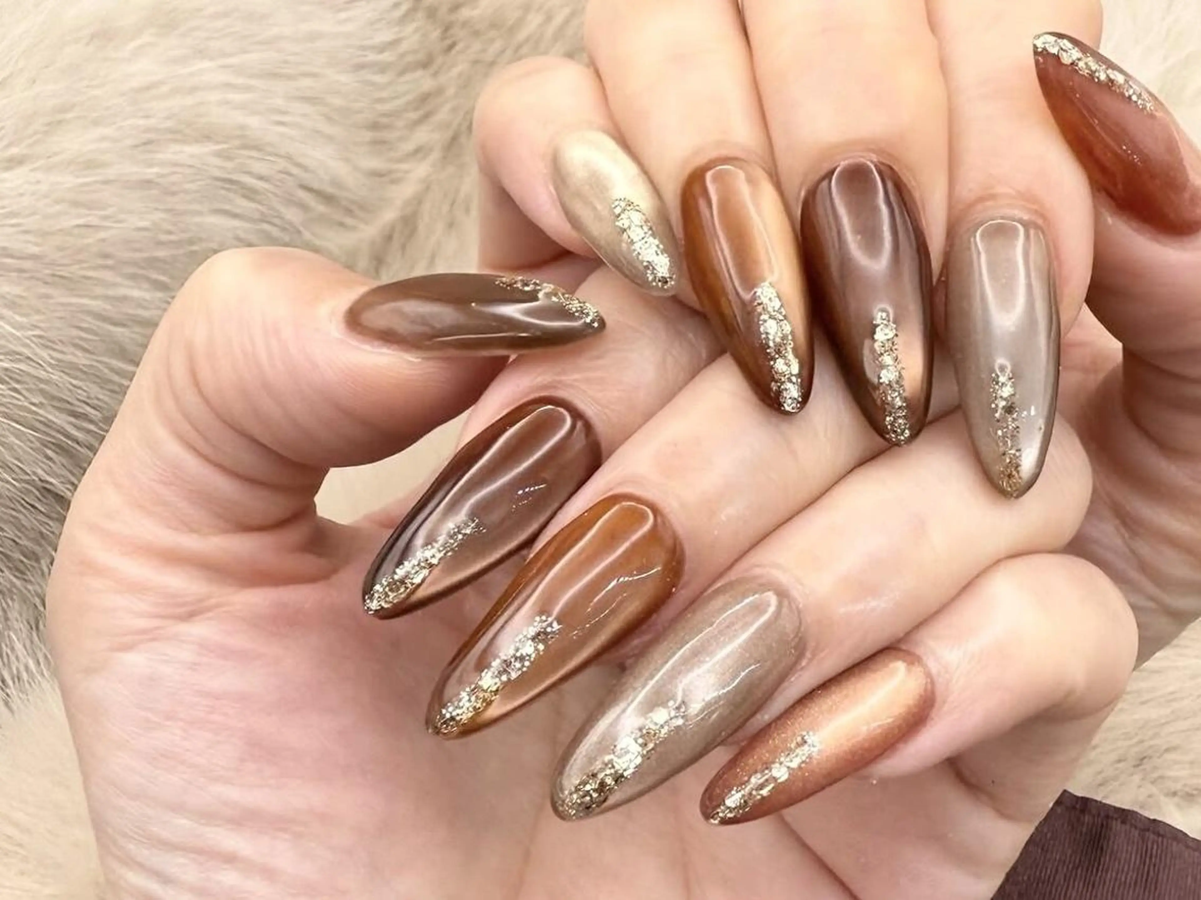 ネイル ハンドネイル Salute本店 🦋仲原里佳のネイルデザイン