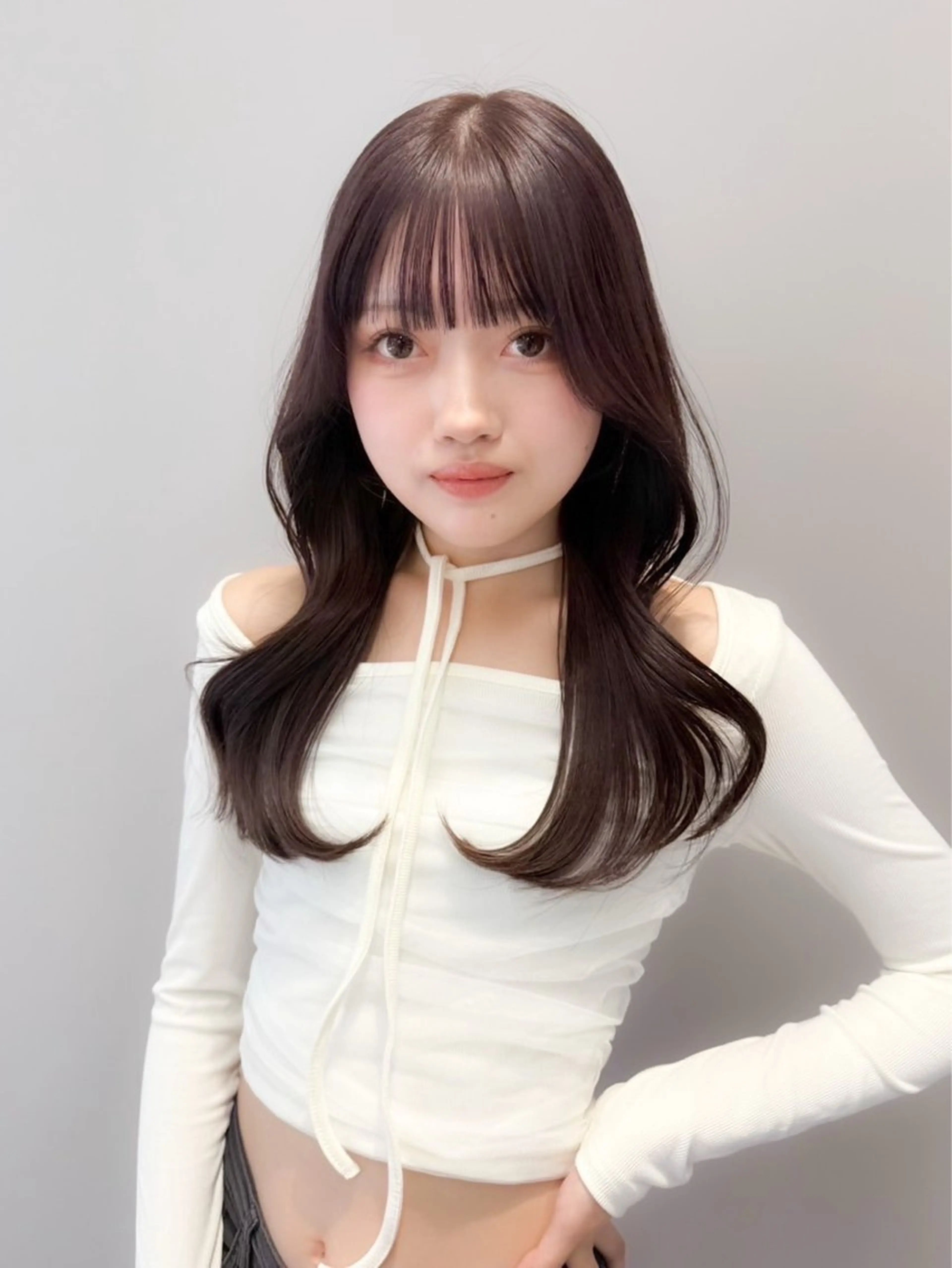 セミロング カット 🫧艶カラー 特化美容師/すず🫧のヘアスタイル