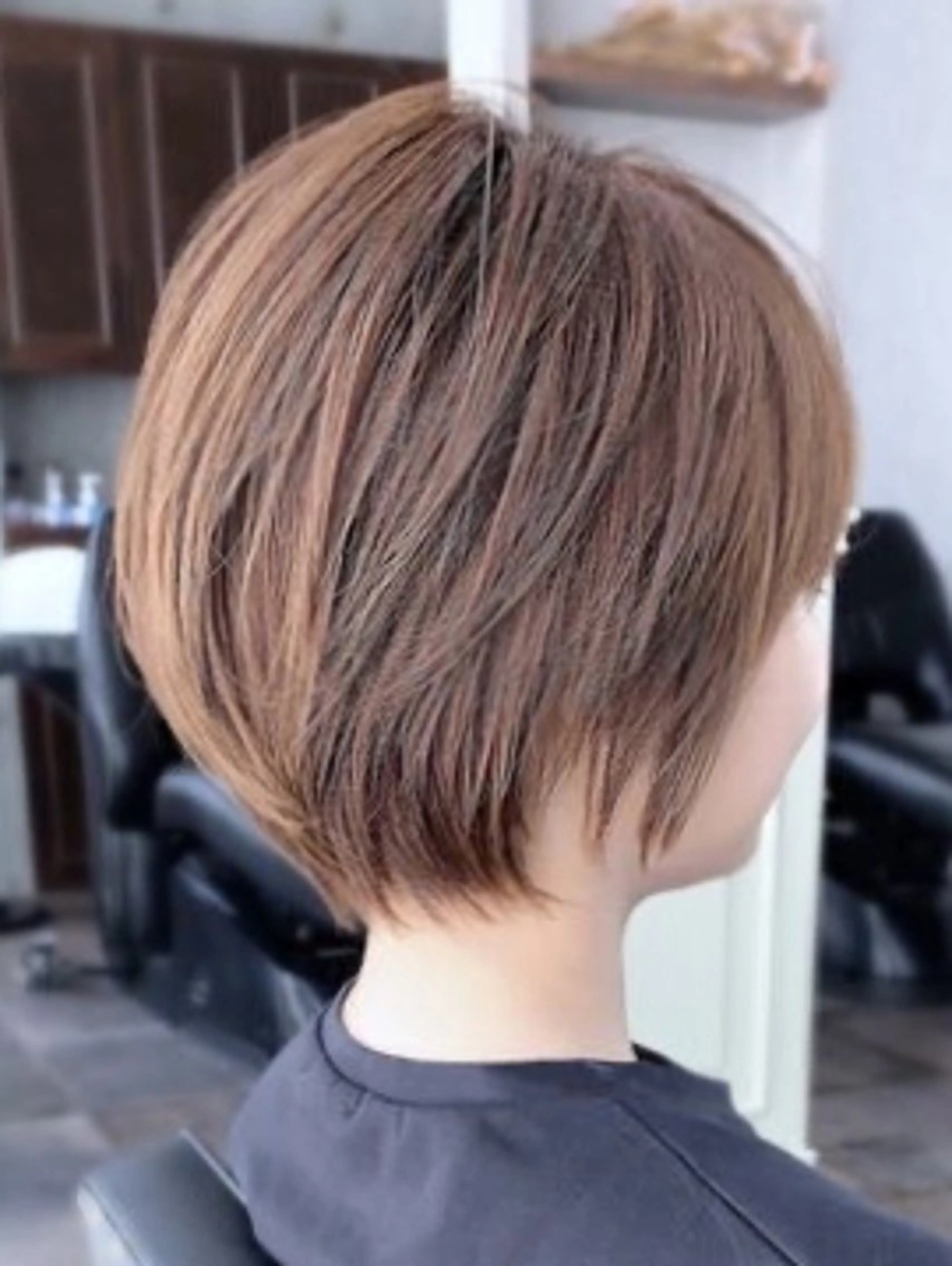 ショート 佐々木 美玖のヘアスタイル