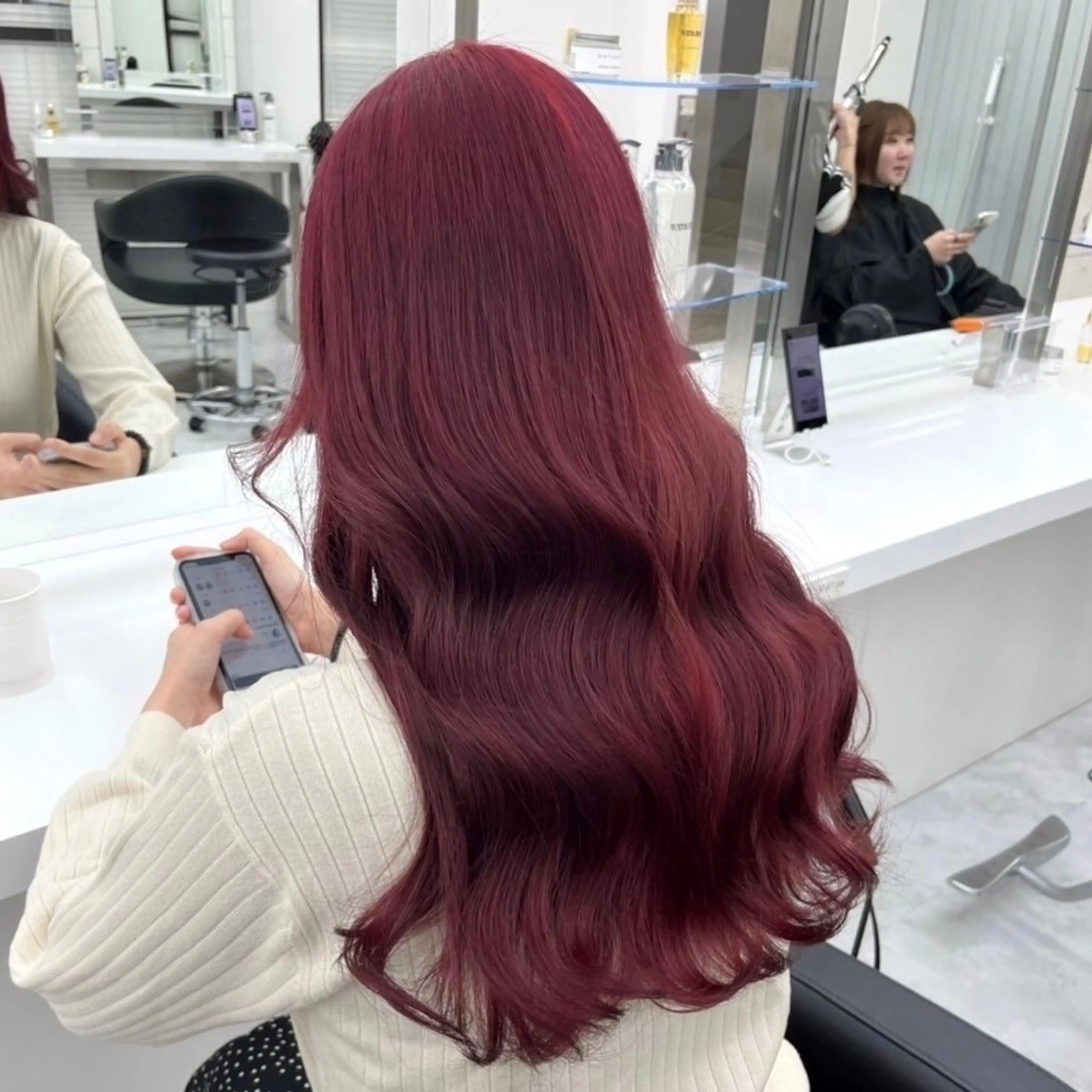 ロング カラー 暖色♡ガーリー Chinatsu🎀のヘアスタイル