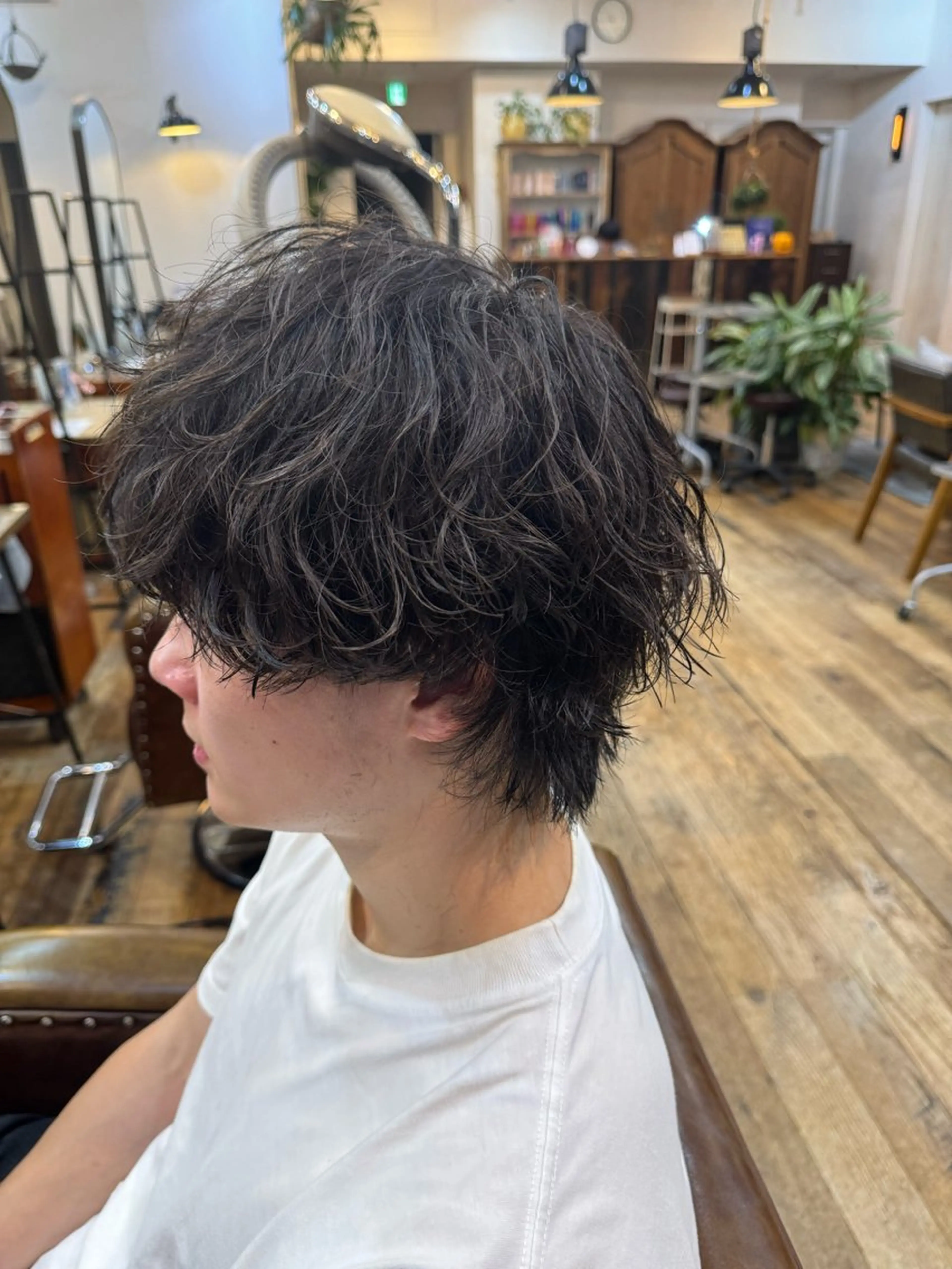 メンズ カット パーマ 🐋湊 ゆうき /レイヤーカット🫧のヘアスタイル