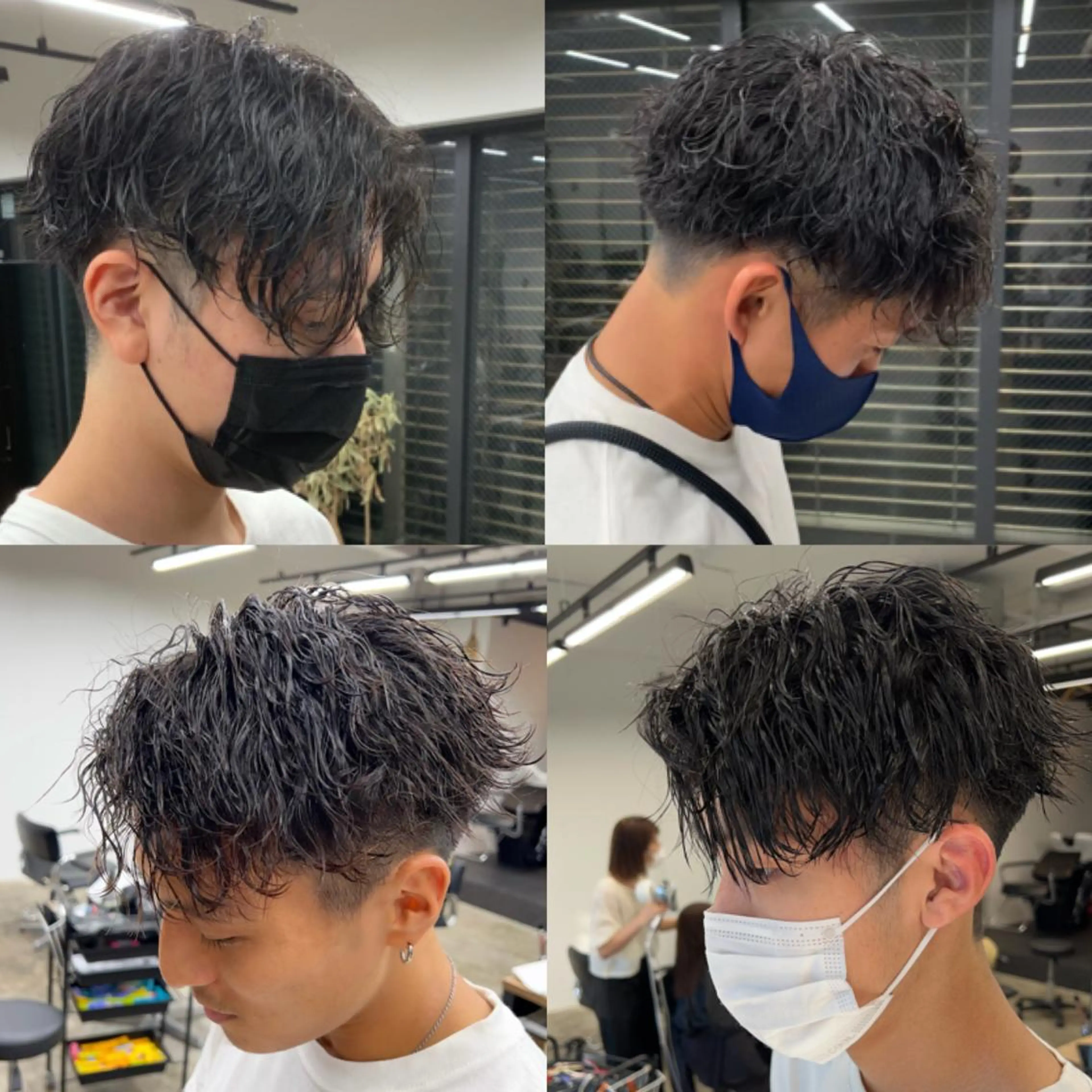 ショート カット パーマ トリートメント ✂︎メンズ特化✂︎ KAYAのヘアスタイル