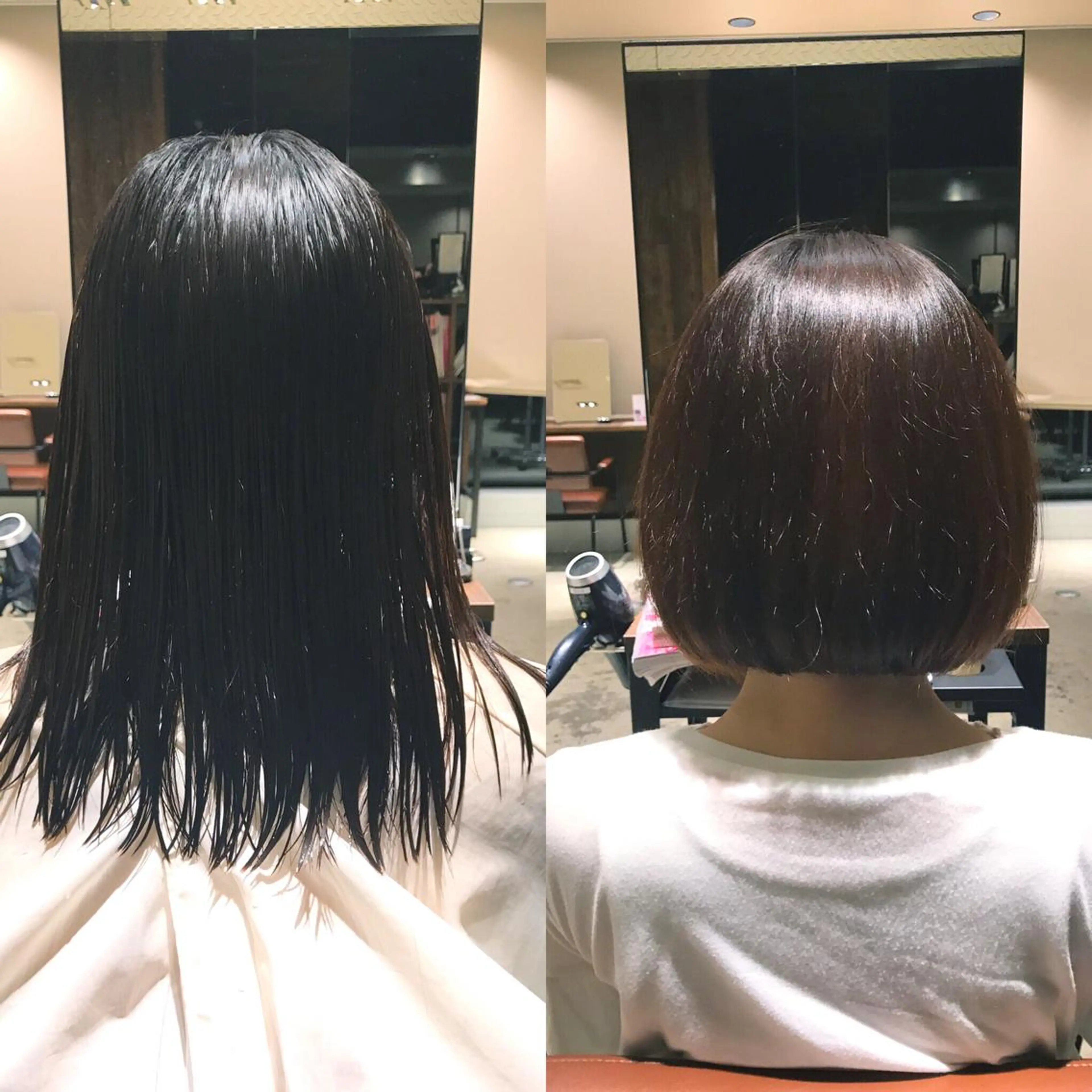 ショート ボブ カット ヘアカラー トリートメント 韓国レイヤー×透明感 髪質改善　武田涼のヘアスタイル