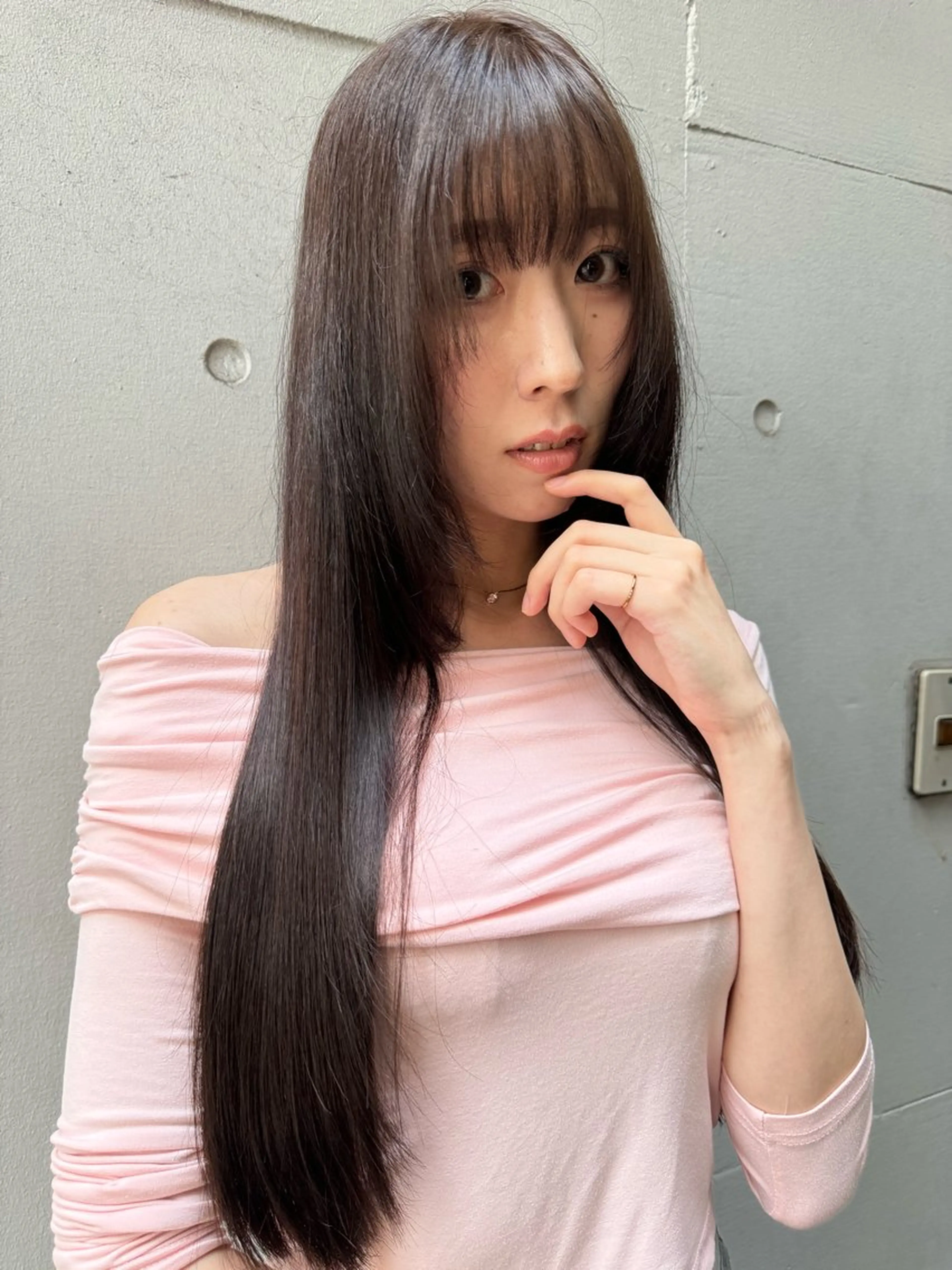 ロング 髪質改善 Luxe表参道 髪質改善　奈良のヘアスタイル