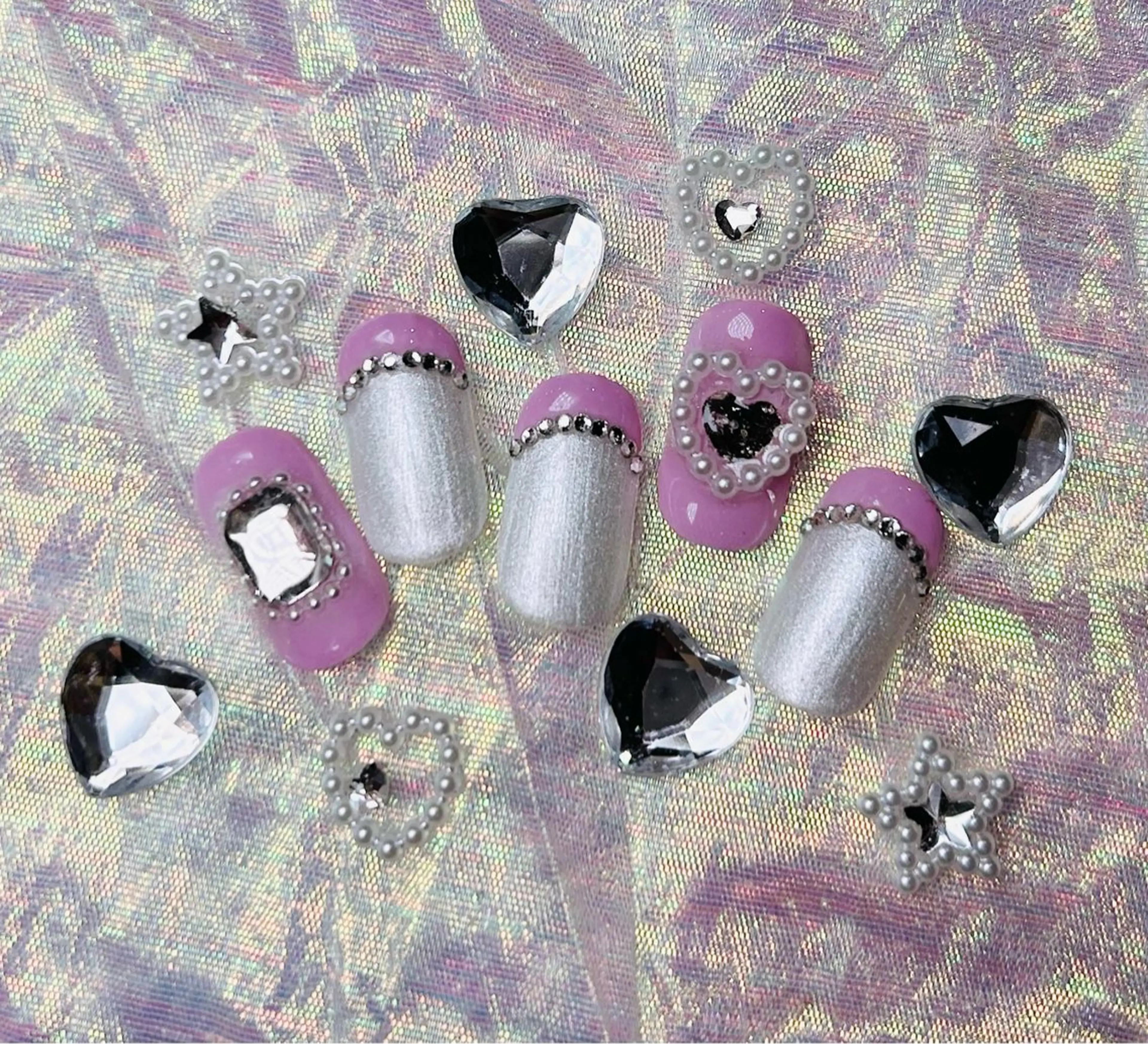 ネイル 🦄 💜のネイルデザイン