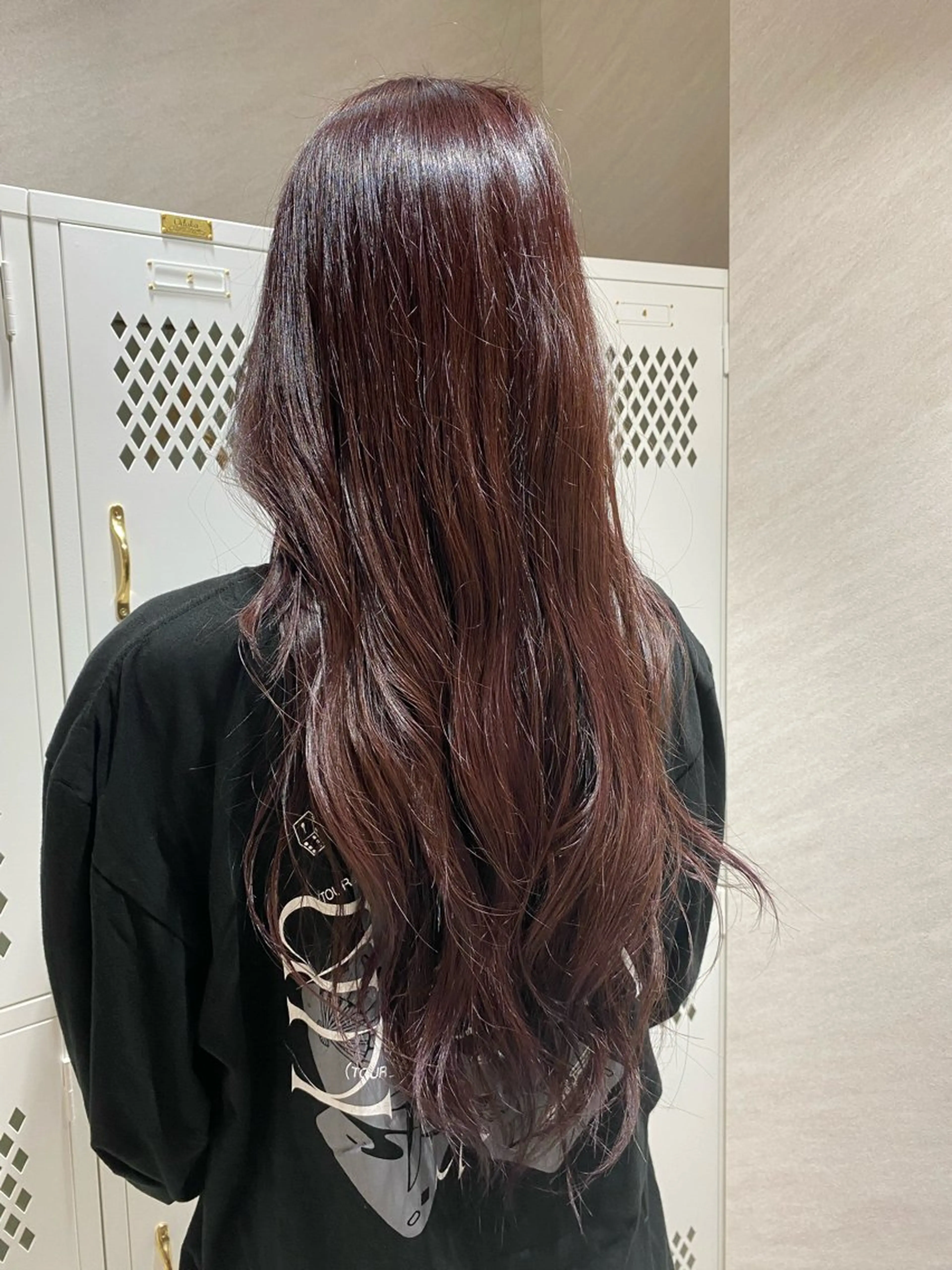 ロング カラー 透明感カラー ラベンダーカラー Aloa yokohama所属・💎艶・透明感カラー /似合わせカット💎のヘアスタイル