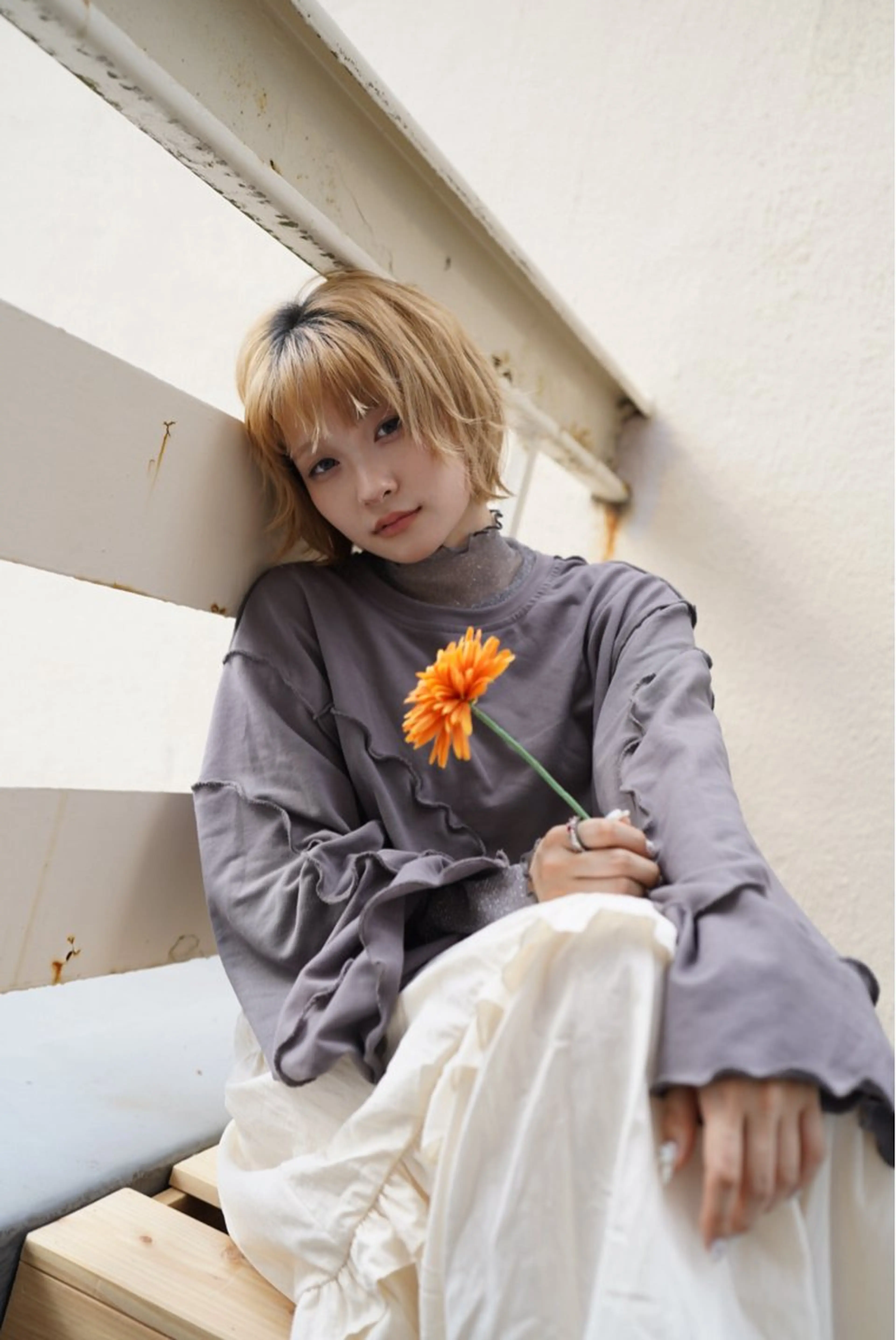 ショート カット ヘアカラー トリートメント sweet room所属・髪質改善/ニュアンス シモンのヘアスタイル