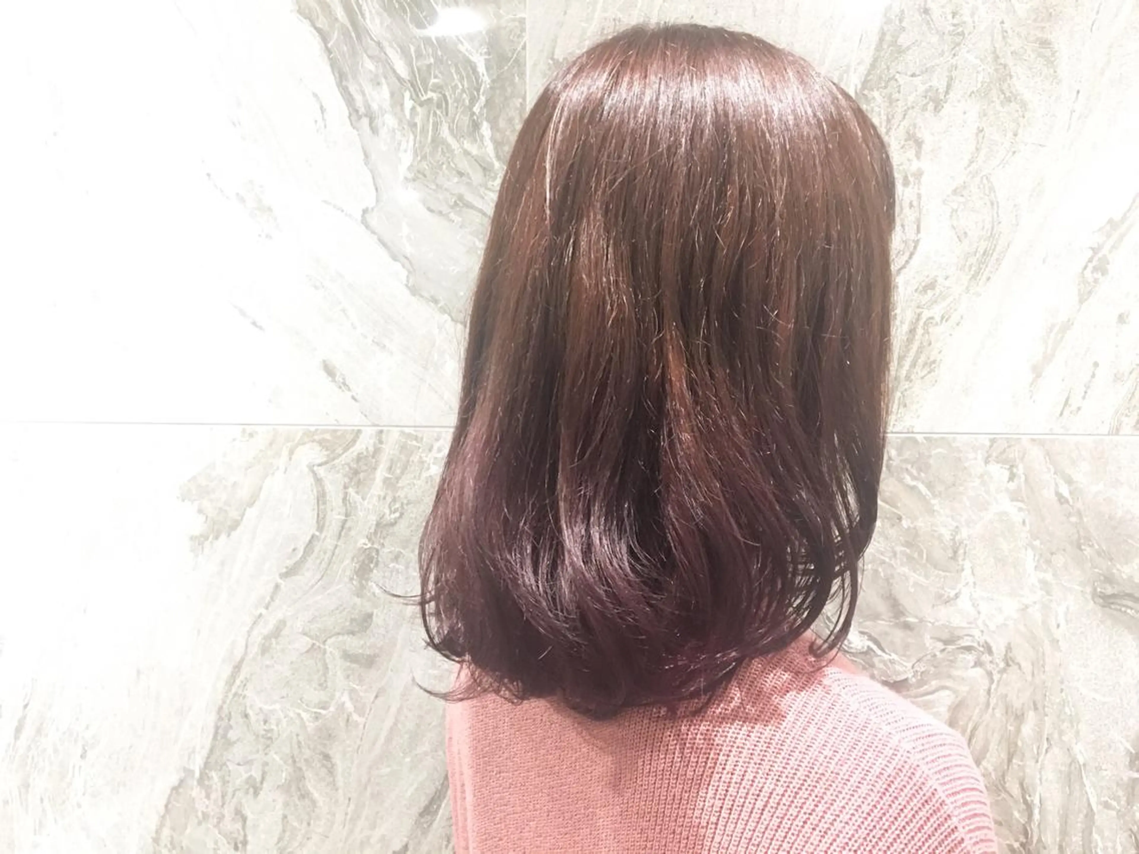 ミディアム カラー ︎︎🧸 yuri ︎︎🧸のヘアスタイル