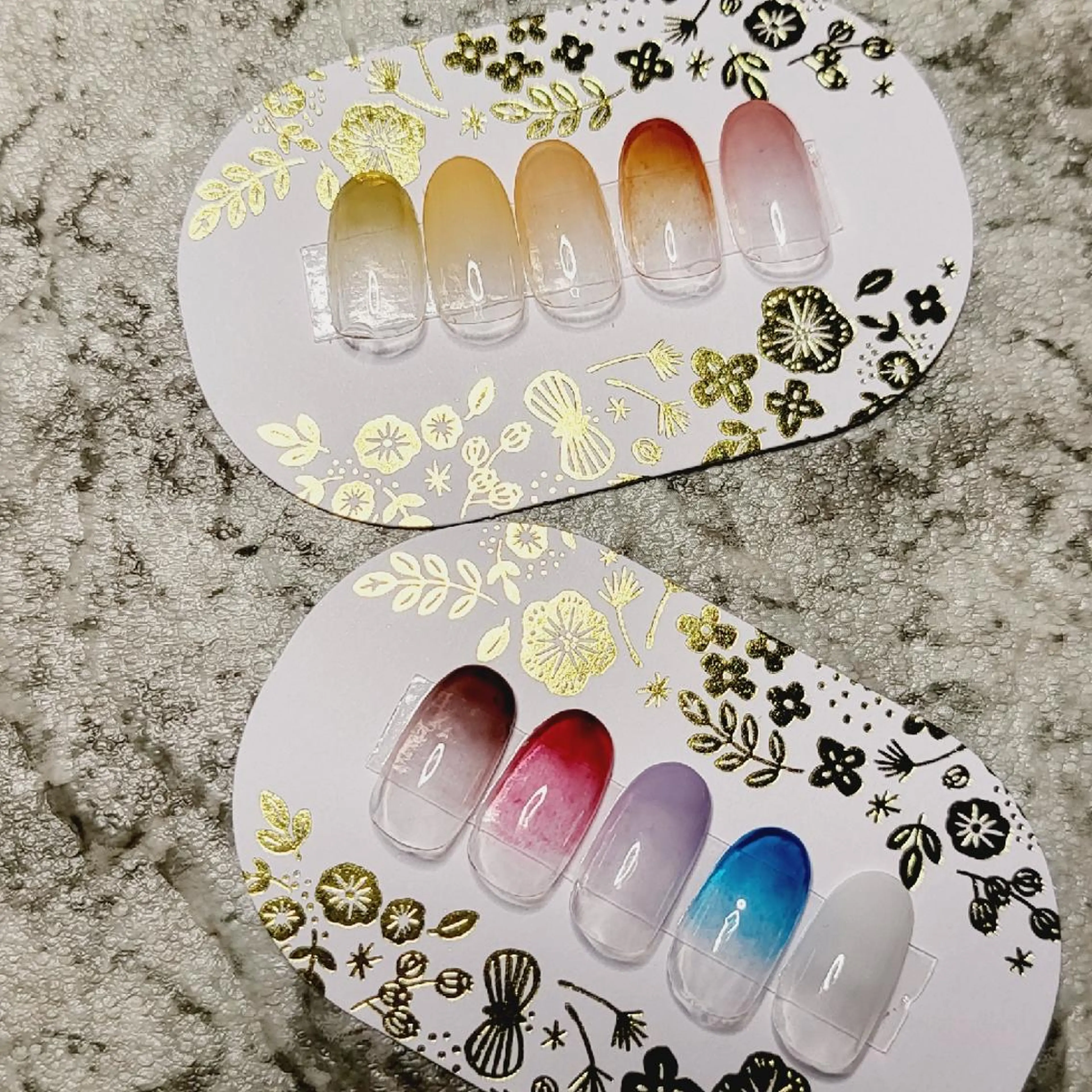 ネイル グラデーション ハンドネイル nail イロドリのネイルデザイン