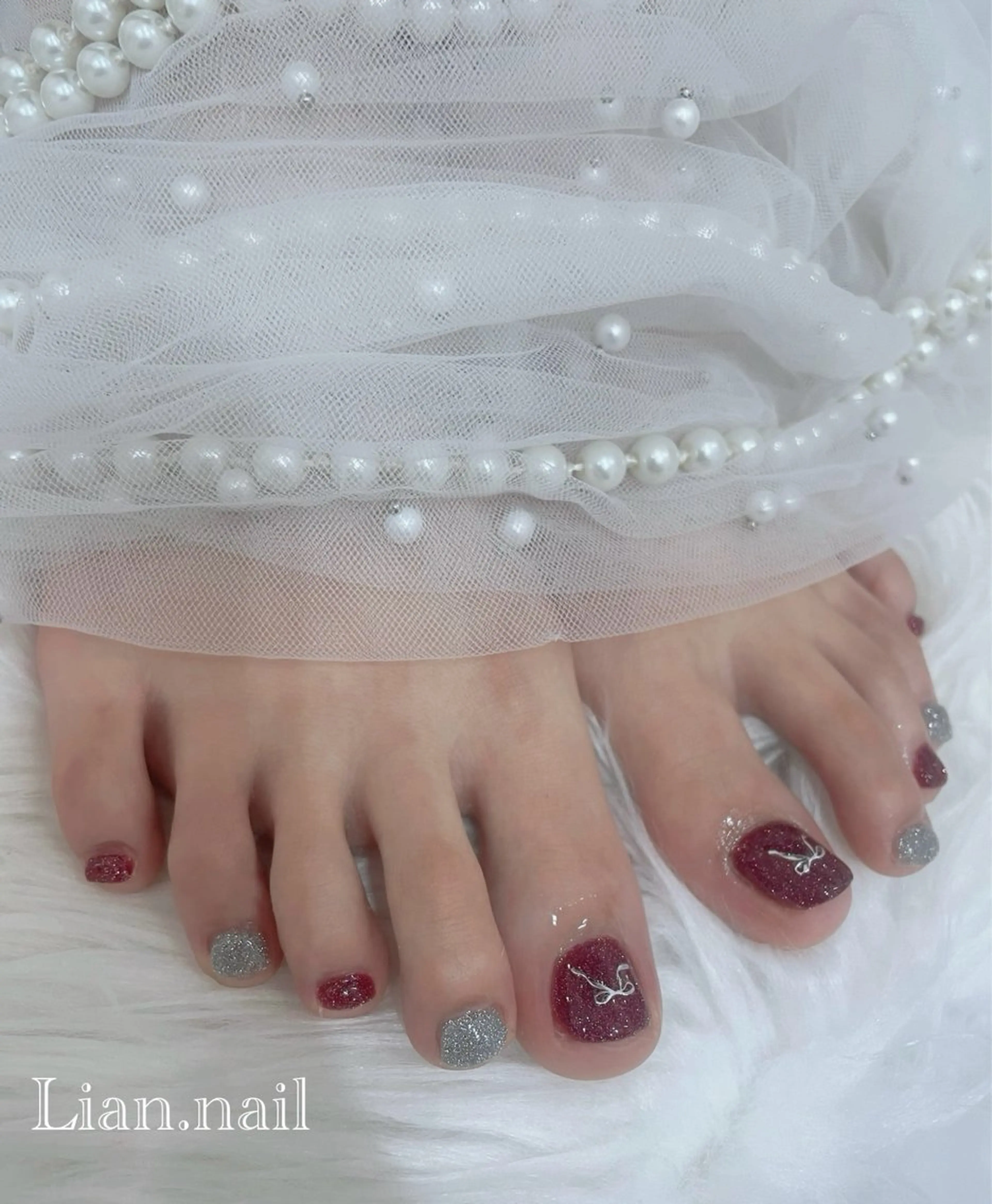 ネイル ハンドネイル フットネイル Lian nailのネイルデザイン