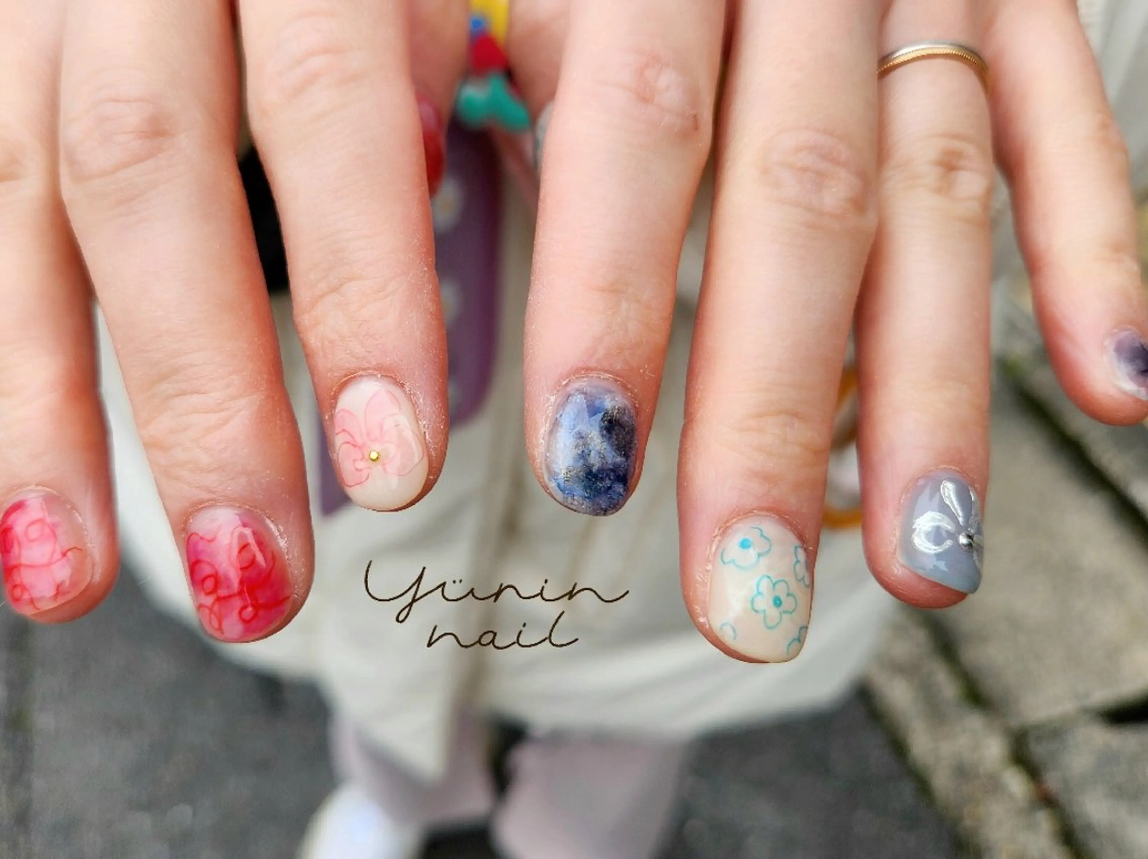 ネイル ショートネイル専門 yurin nailのネイルデザイン