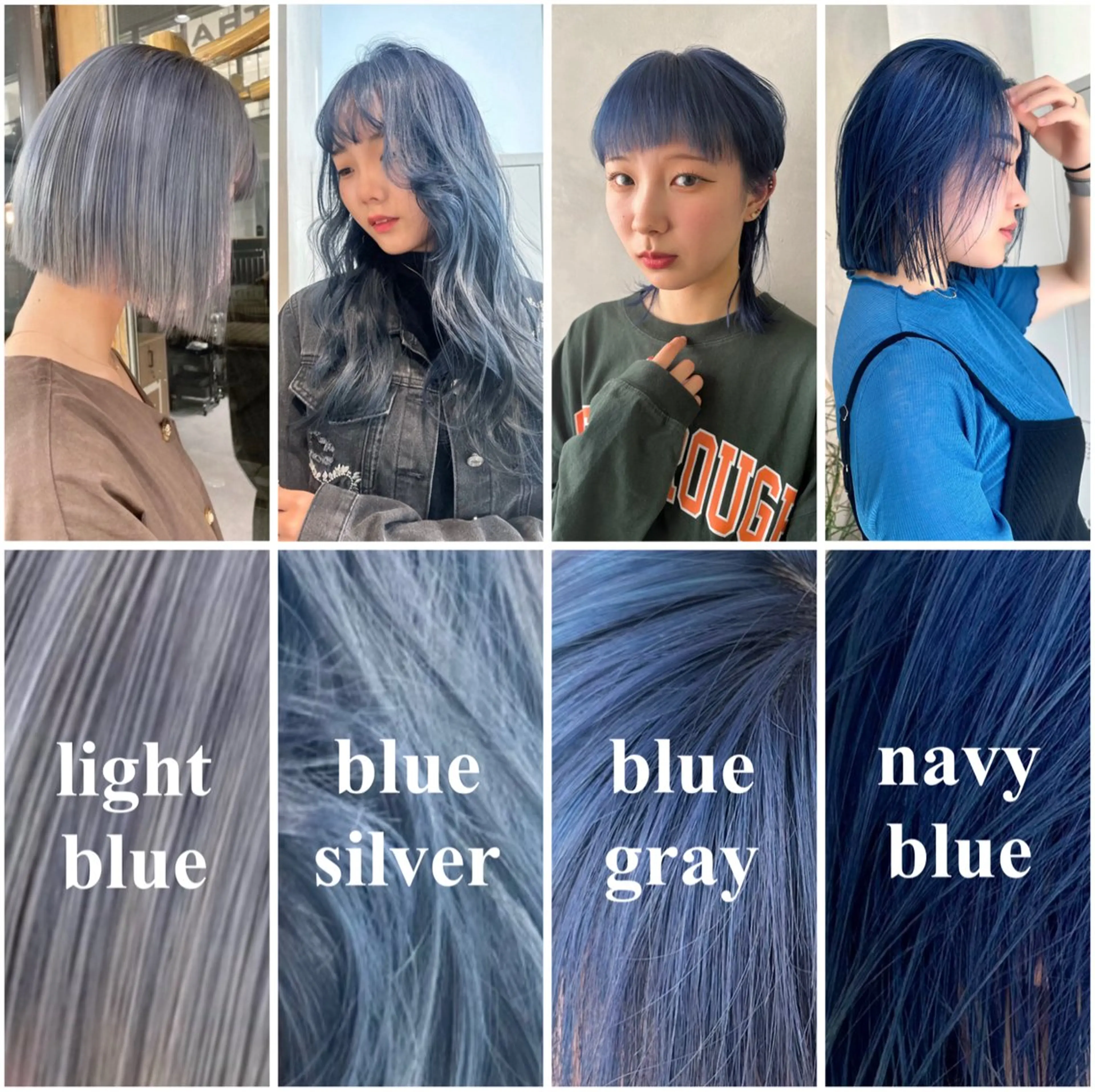 カラー ブリーチ ブルーカラー ダブルカラー ハイトーンカラー 似合わせ小顔ショート /akane🐰♥️のヘアスタイル